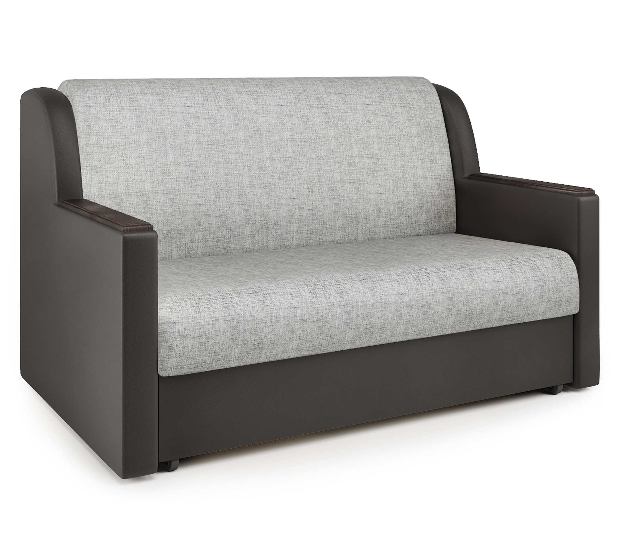 Изображение товара Диван-кровать Аккорд Д 160 180x95x110 см шенилл серый современный дизайн