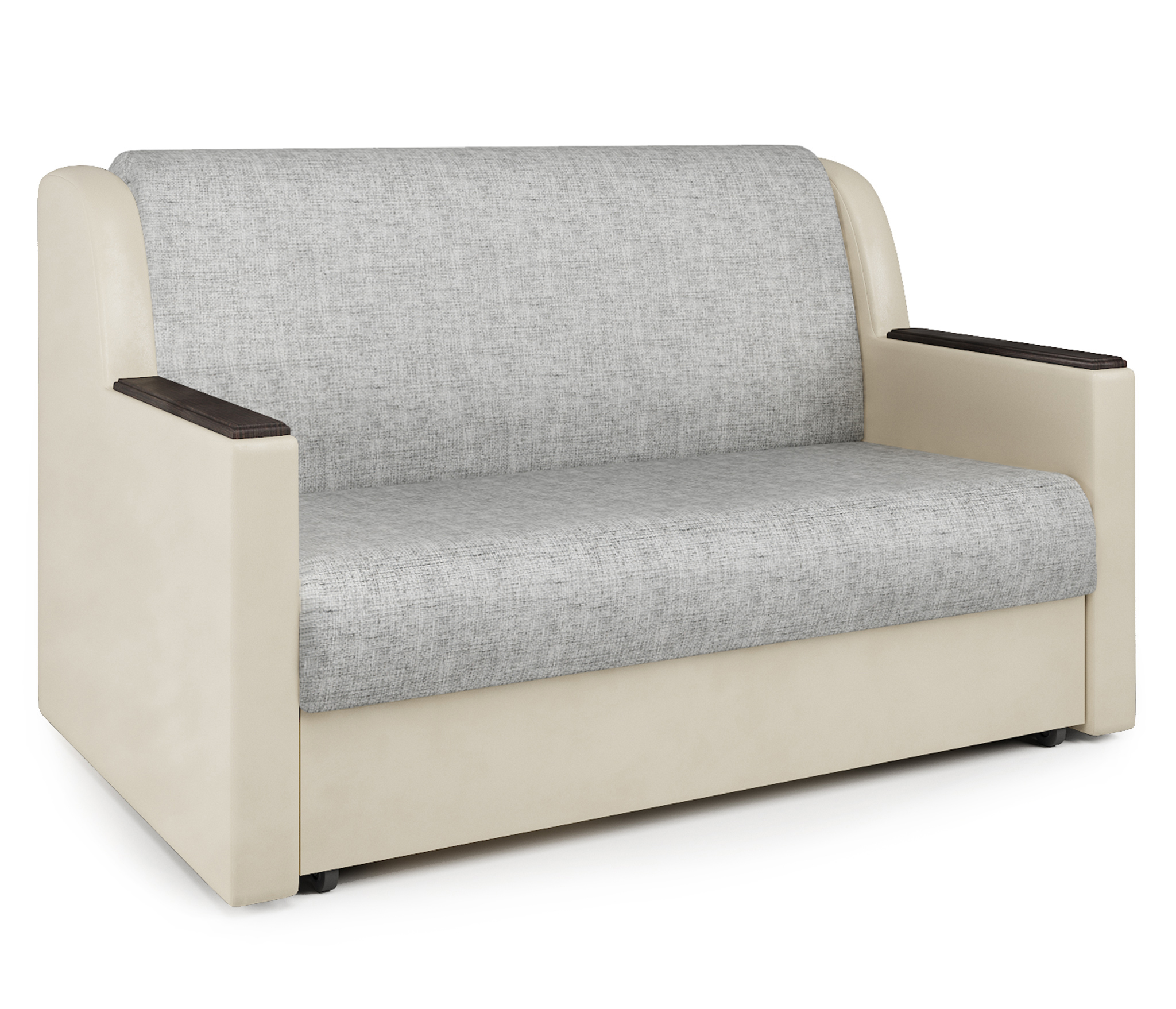 Изображение товара Диван-кровать Аккорд Д 160 180x95x110 см шенилл серый современный стиль comfortable