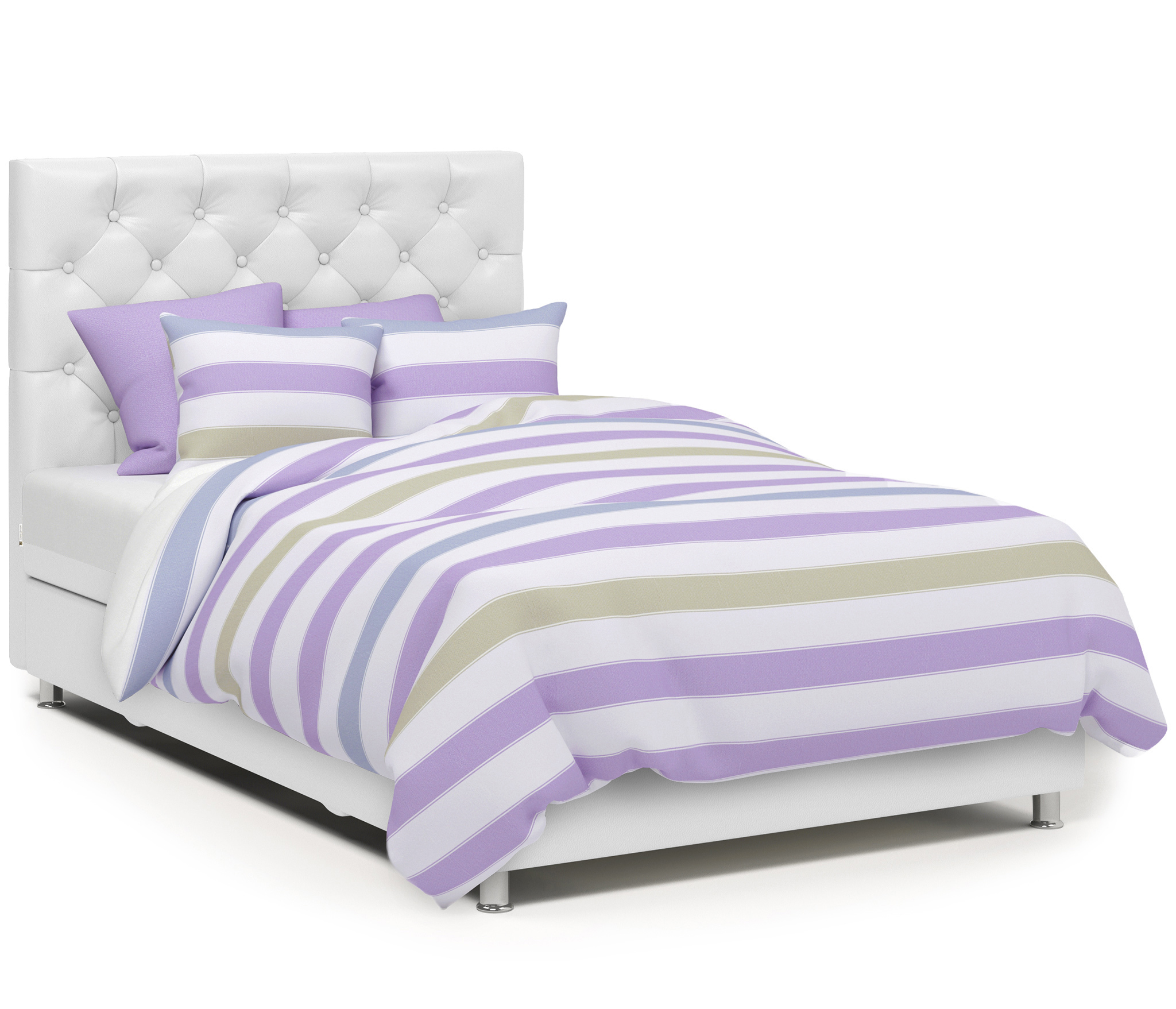 Изображение товара Двуспальная кровать Шармэль 160x198 см с ящиком и матрасом, классика Изображение товара Двуспальная кровать Шармэль 160x198 см с ящиком и матрасом, классика