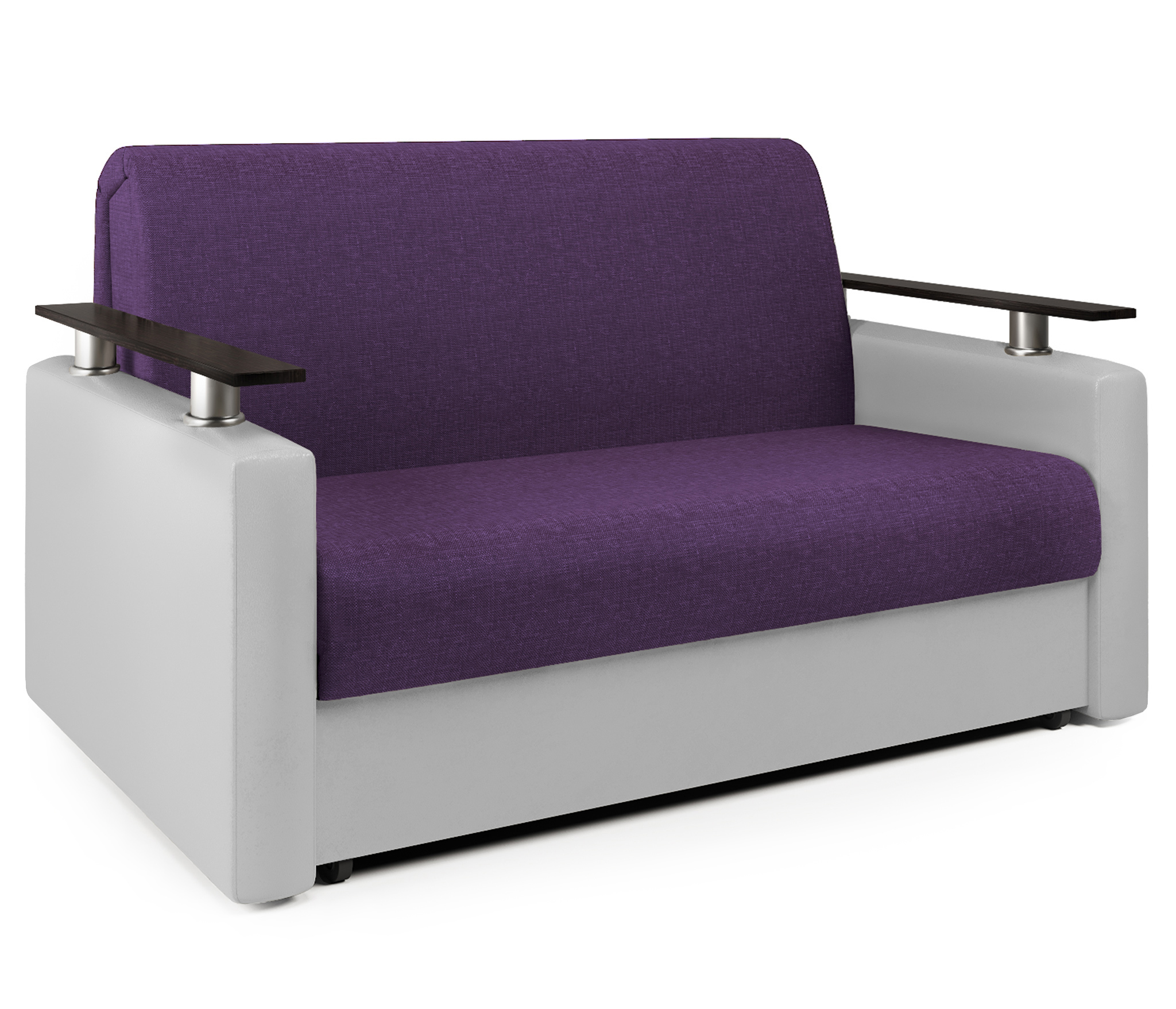 Изображение товара Диван-кровать Шарм 160 180x95x110 см фиолетовый аккордеон Изображение товара Диван-кровать Шарм 160 180x95x110 см фиолетовый аккордеон