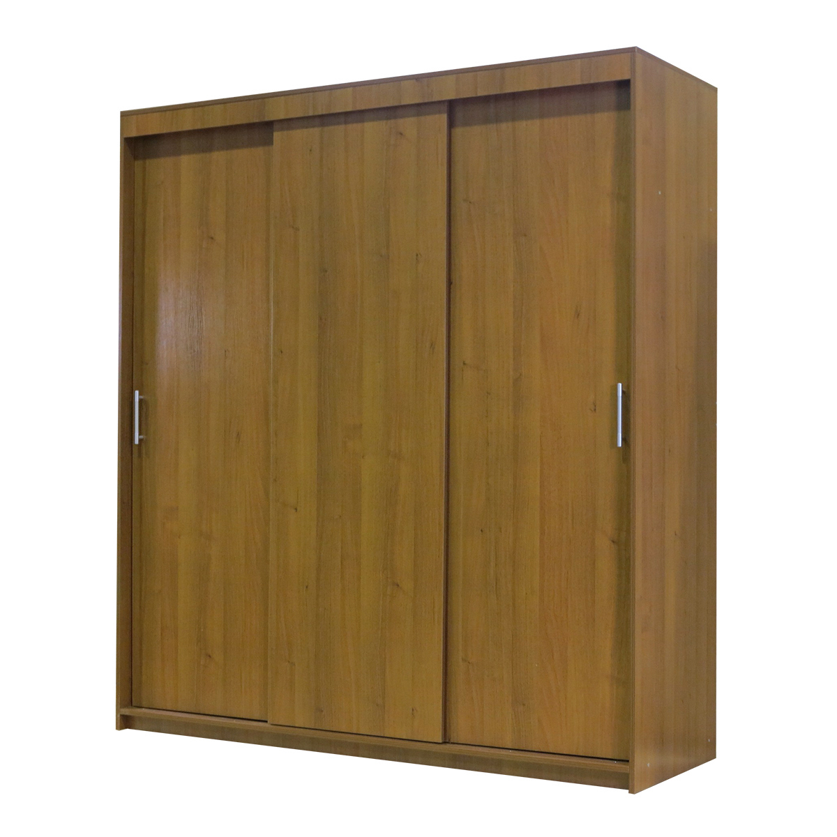 Изображение товара Шкаф-купе 200x180x60 см 6 полок ЛДСП цвет орех