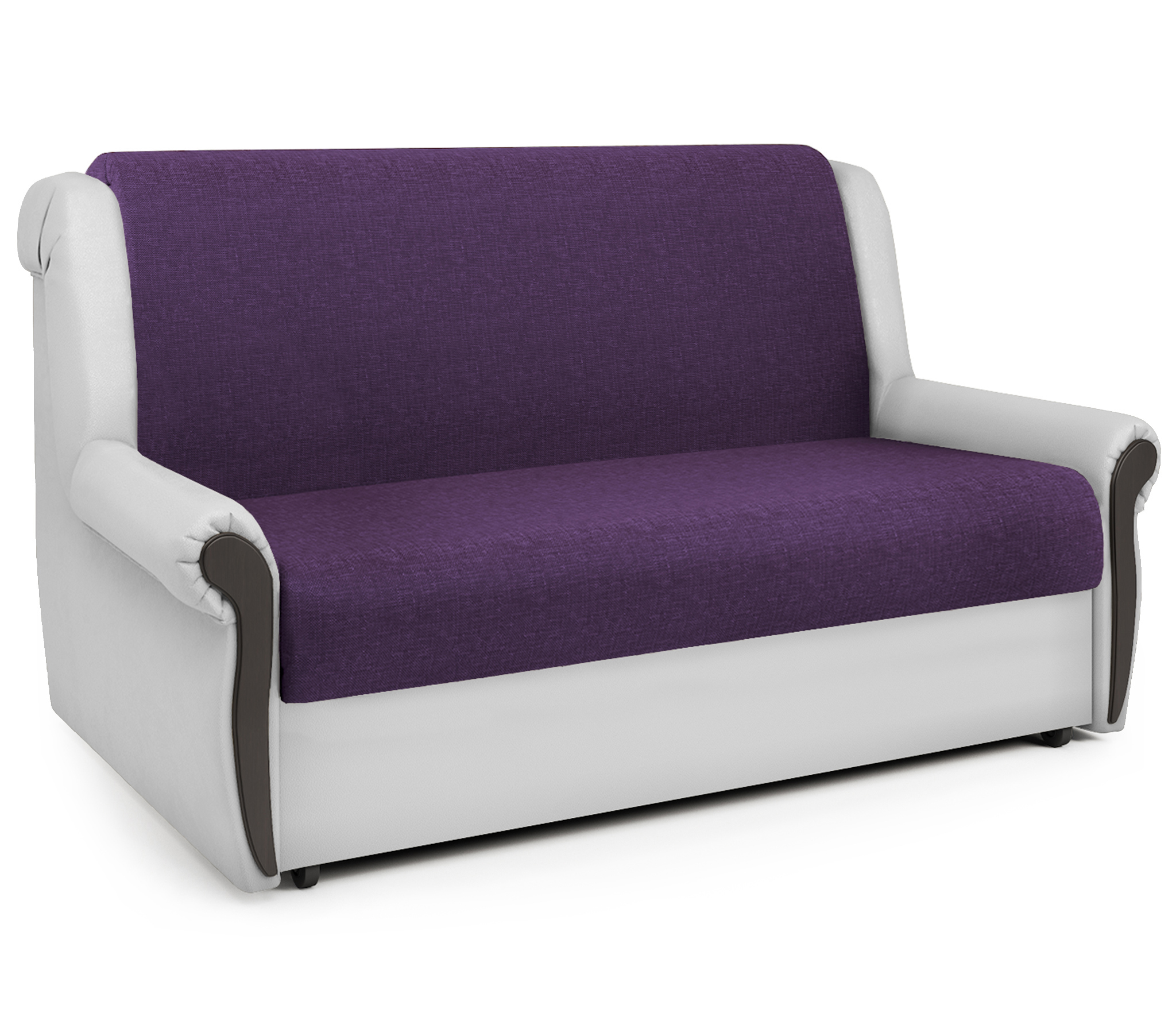 Изображение товара Диван-кровать Аккорд М 160 190x95x110 см рогожка фиолетовый