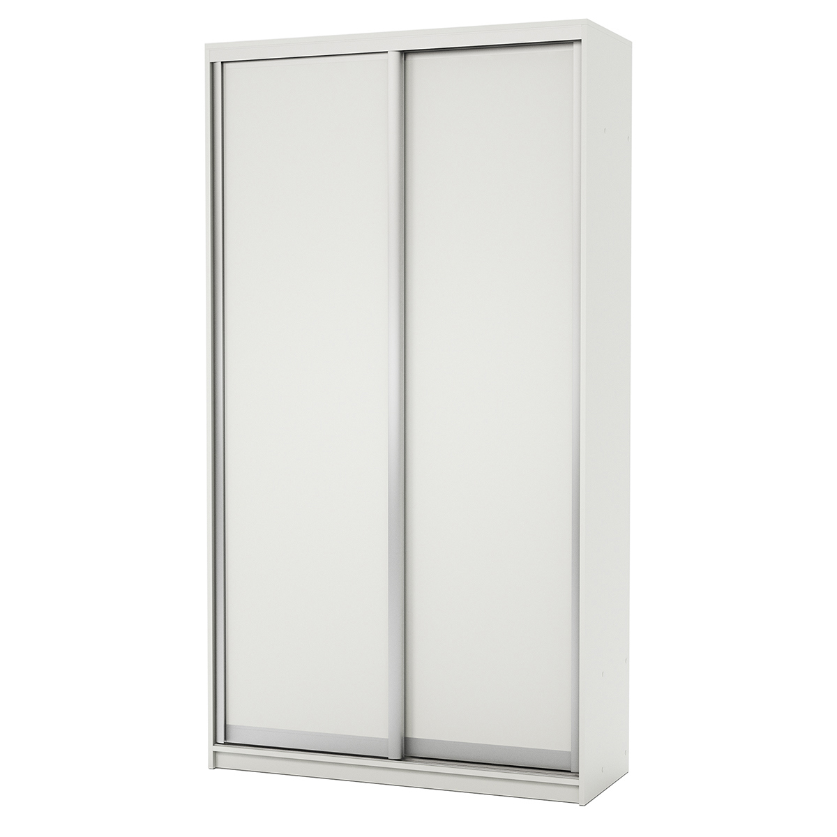 Изображение товара Шкаф-купе Гамма 240x140 см белый с 2 дверьми и 4 полками