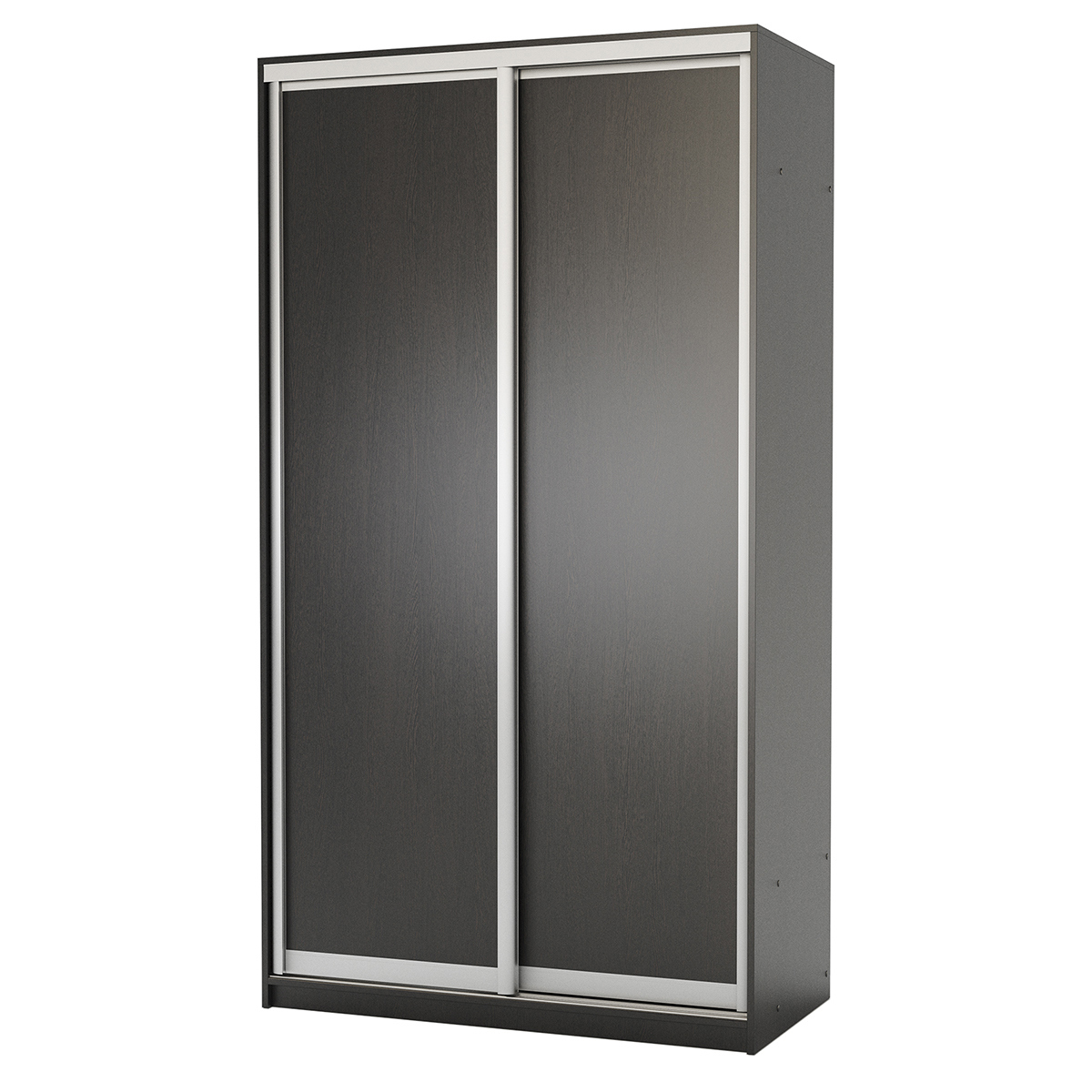 Изображение товара Шкаф-купе Гамма 240x120x60 см Венге с 7 полками и раздвижными дверями