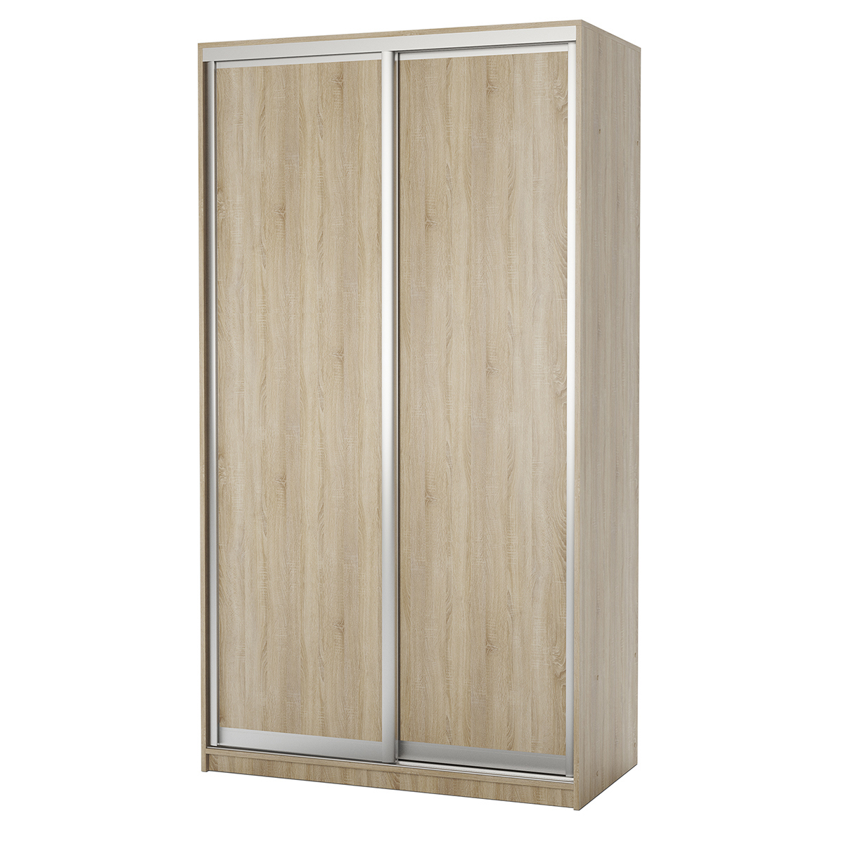 Изображение товара Шкаф-купе Гамма 240x120x45 см с 2 дверями ЛДСП дуб сонома