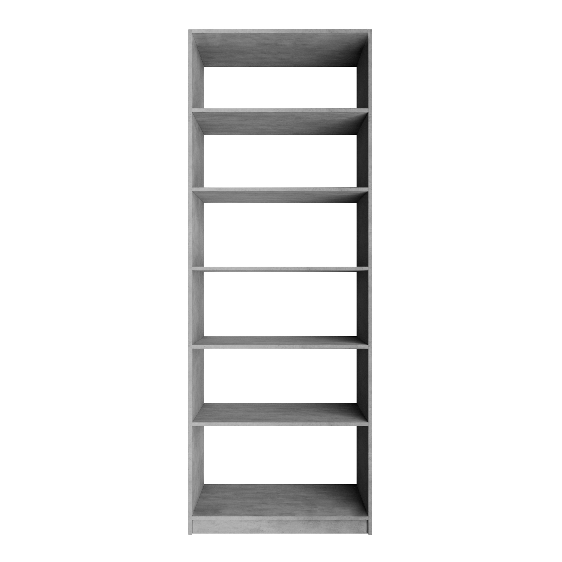 Изображение товара Гардеробная Мебельная компания е1 MOD_GAR_800_SH_BT 81x220x51 см цвет серый