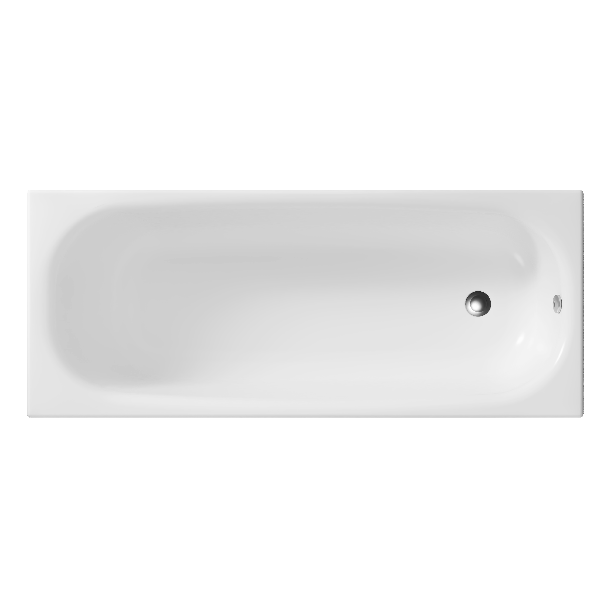 Изображение товара Акриловая ванна Niagara Brava NG-B15070 150x70 см с сливом-переливом Изображение товара Акриловая ванна Niagara Brava NG-B15070 150x70 см с сливом-переливом