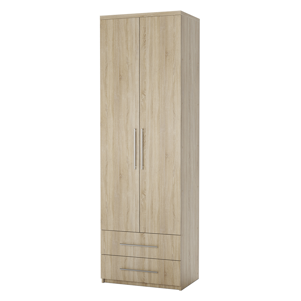 Изображение товара Шкаф распашной Гамма Мелодия МПЯ-21 60x240x60 см дуб сонома