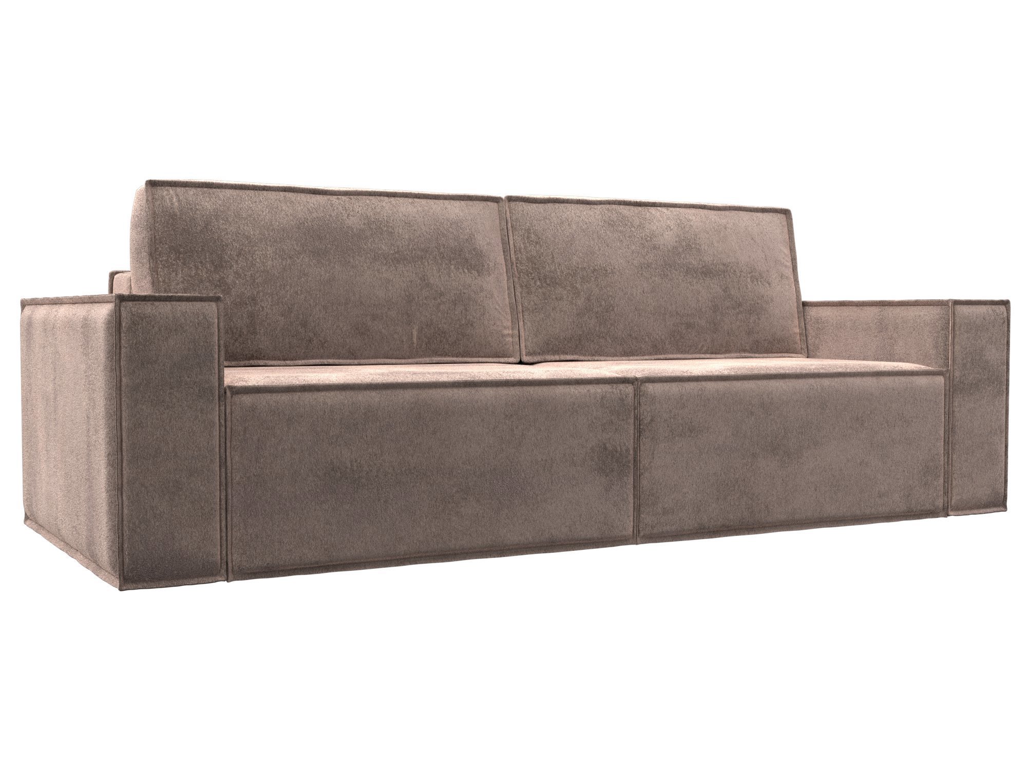 Изображение товара Диван прямой Куба Лига диванов велюр бежевый