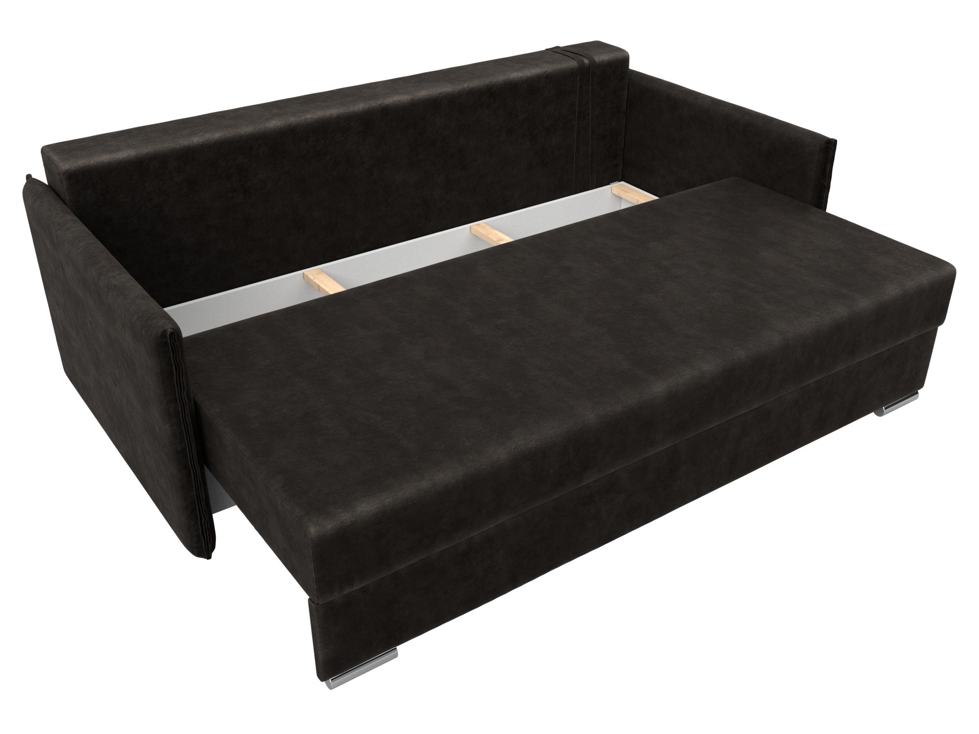 Изображение товара Диван прямой Сайгон Лига диванов 203x105x90 см велюр коричневый Изображение товара Диван прямой Сайгон Лига диванов 203x105x90 см велюр коричневый