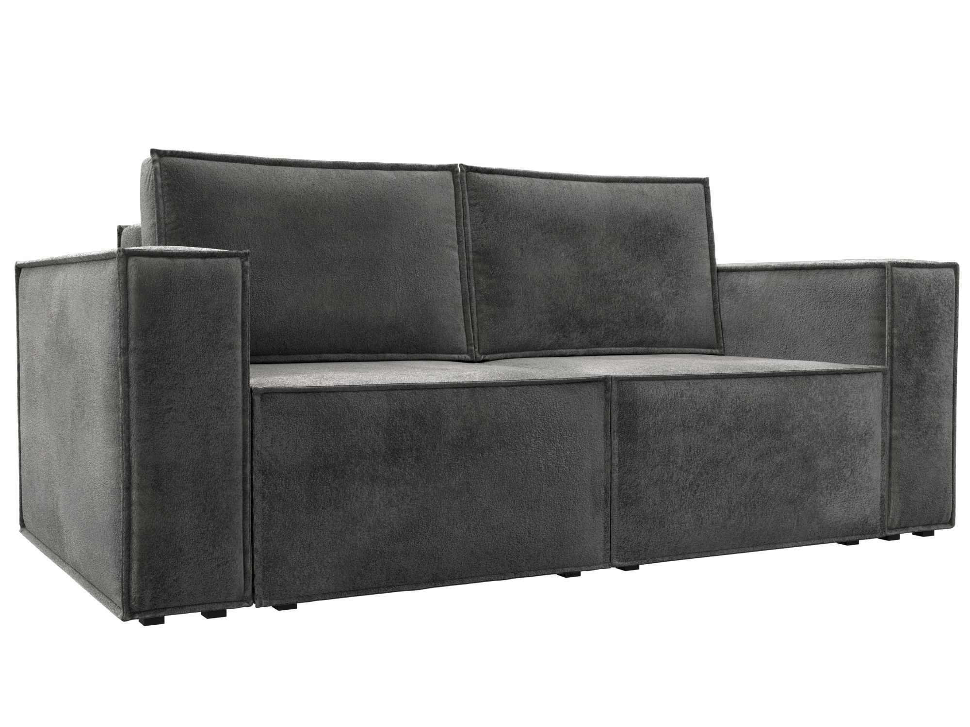 Изображение товара Диван раскладной Куба мини Лига диванов 180x94x108 см велюр серый