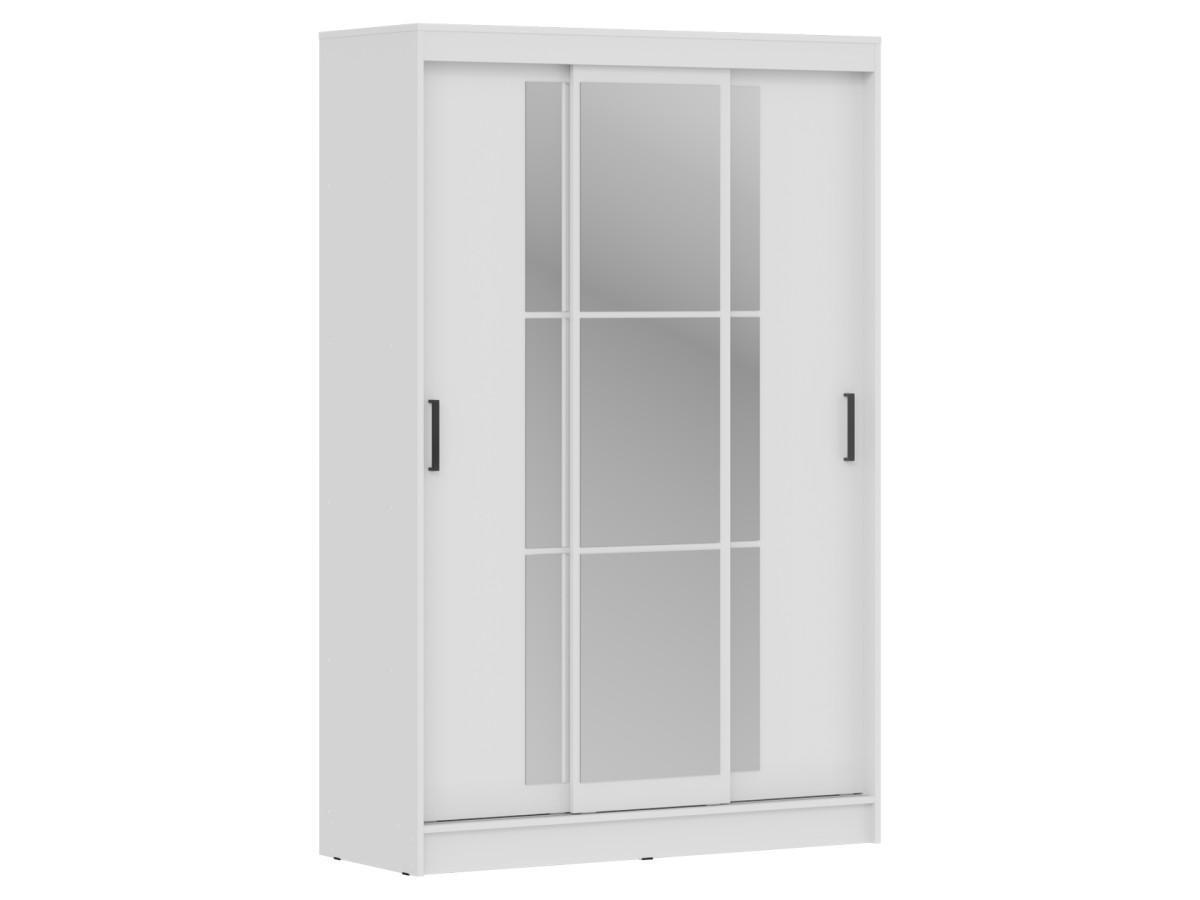 Изображение товара Шкаф-купе Bts 200x131x50 см с зеркалом Белый