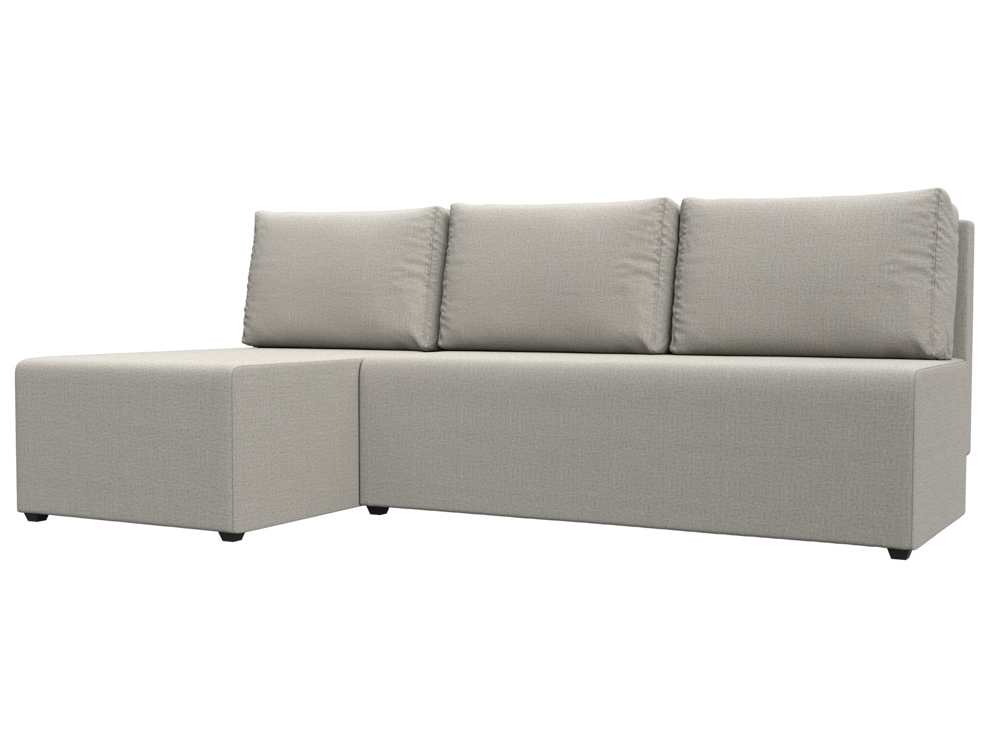 Изображение товара Угловой диван Поло левый угол Лига диванов 124x199 см бежевый