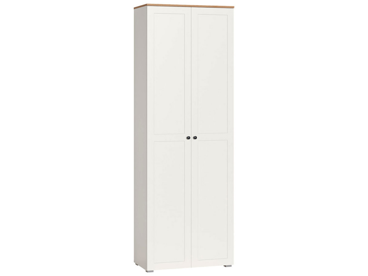 Изображение товара Шкаф распашной Mobi Остин белый/дуб крафт 80x229.8x41.8 см