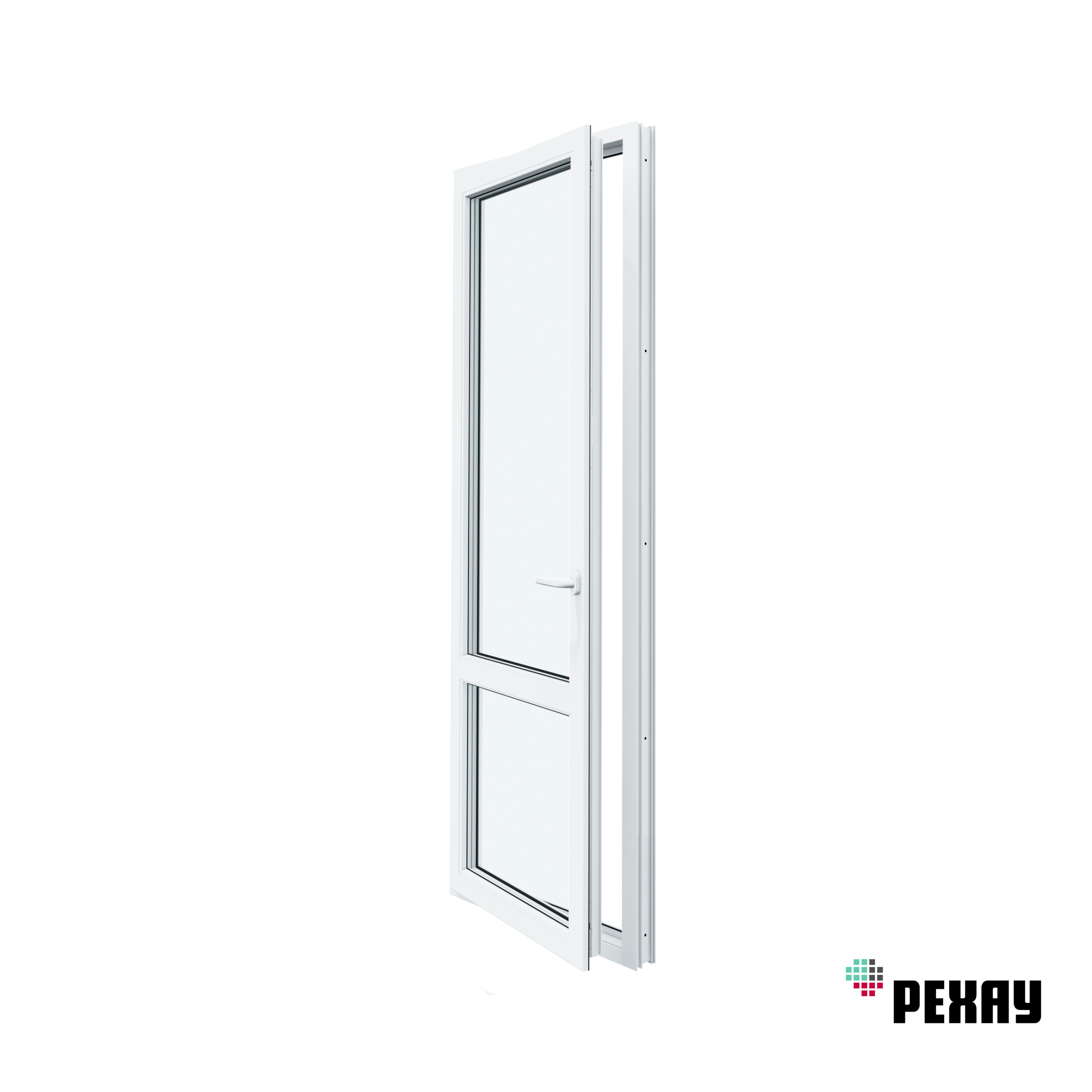 Изображение товара Балконная дверь ПВХ REHAU Blitz левая 2000x900 мм