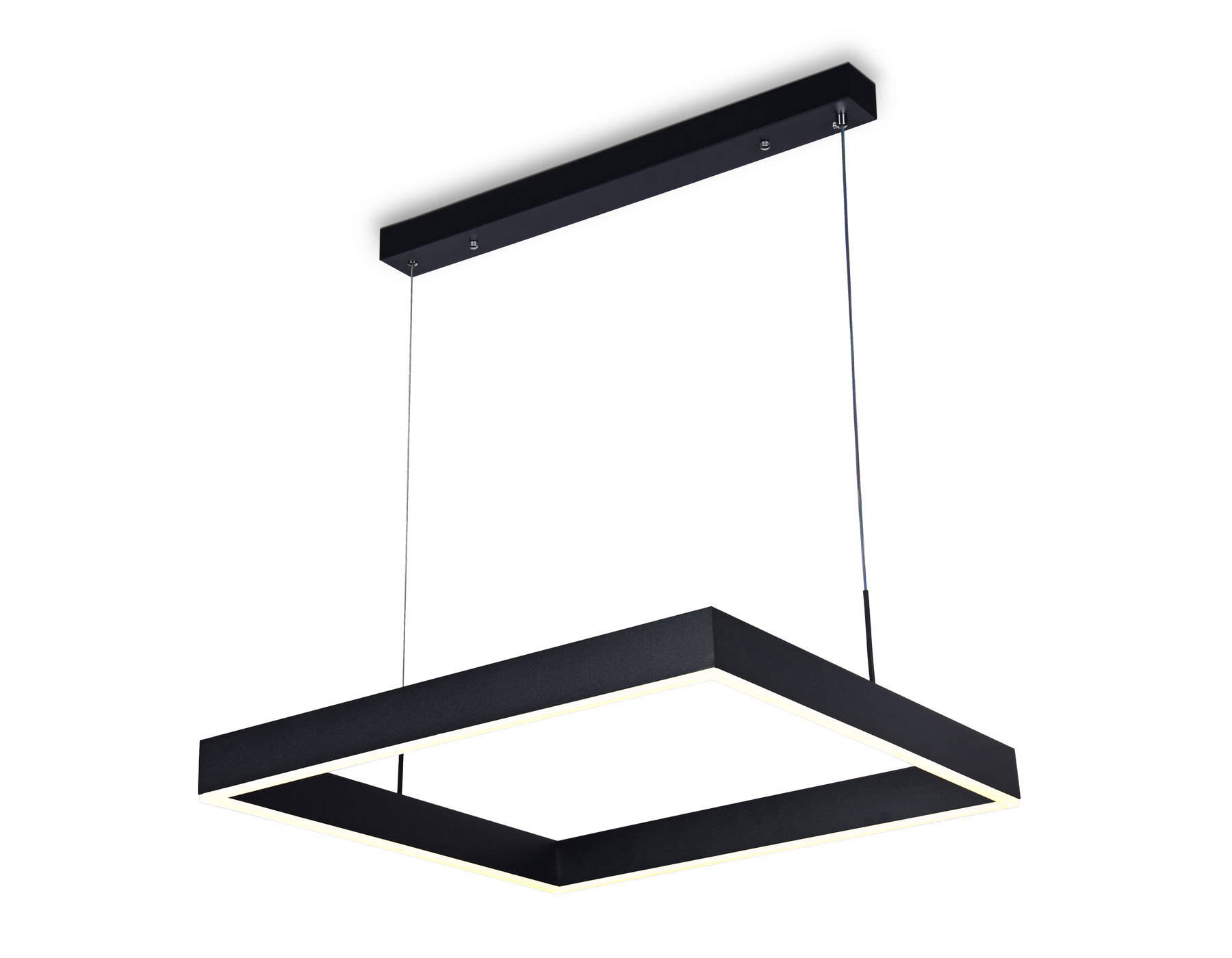 Изображение товара Светильник подвесной светодиодный Ambrella Light Acrylica с пультом управления 14 м² нейтральный белый свет цвет черный