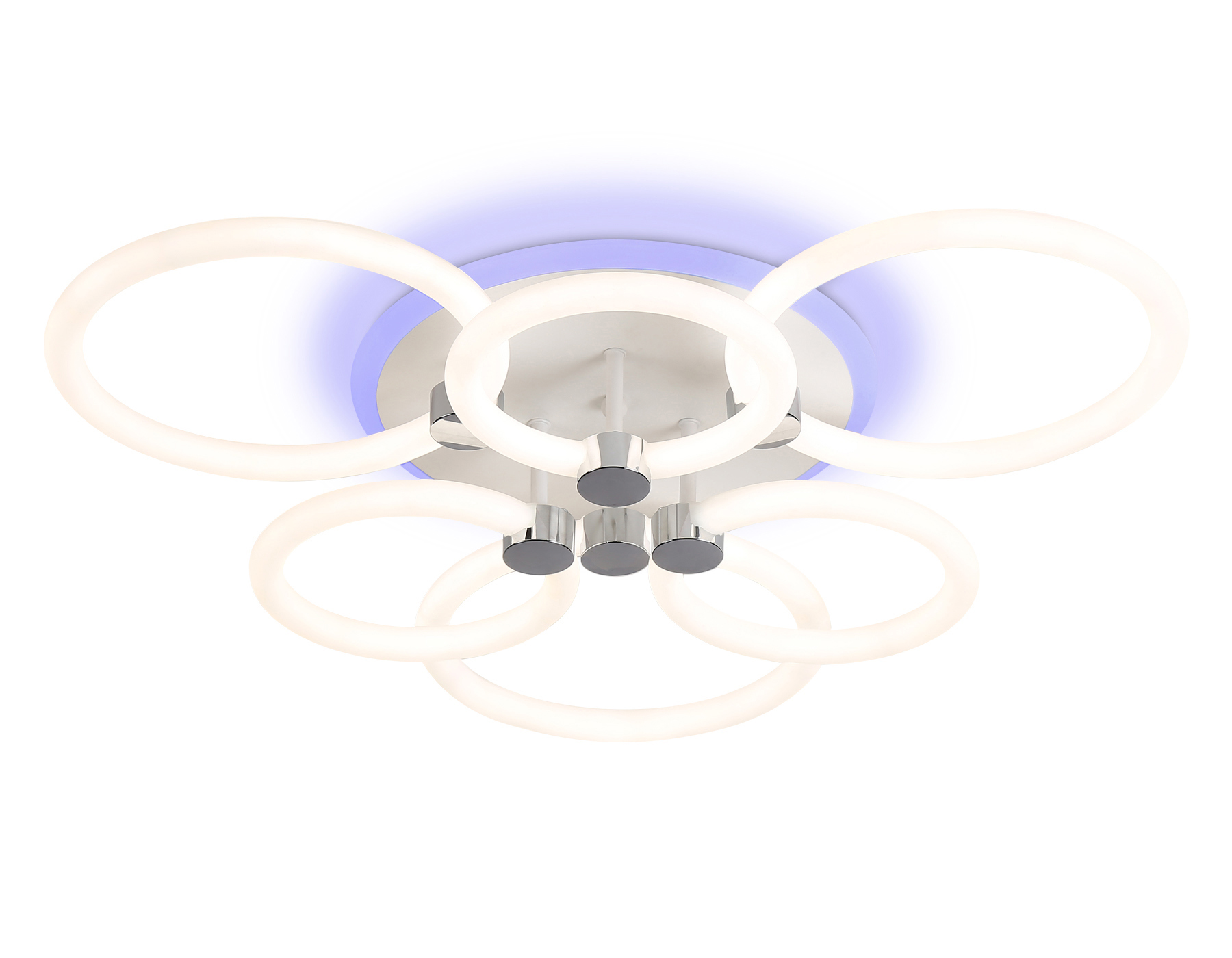 Изображение товара Люстра потолочная светодиодная Ambrella Light Fa3844 с пультом 16.58 м² регулируемый цвет света RGB цвет белый