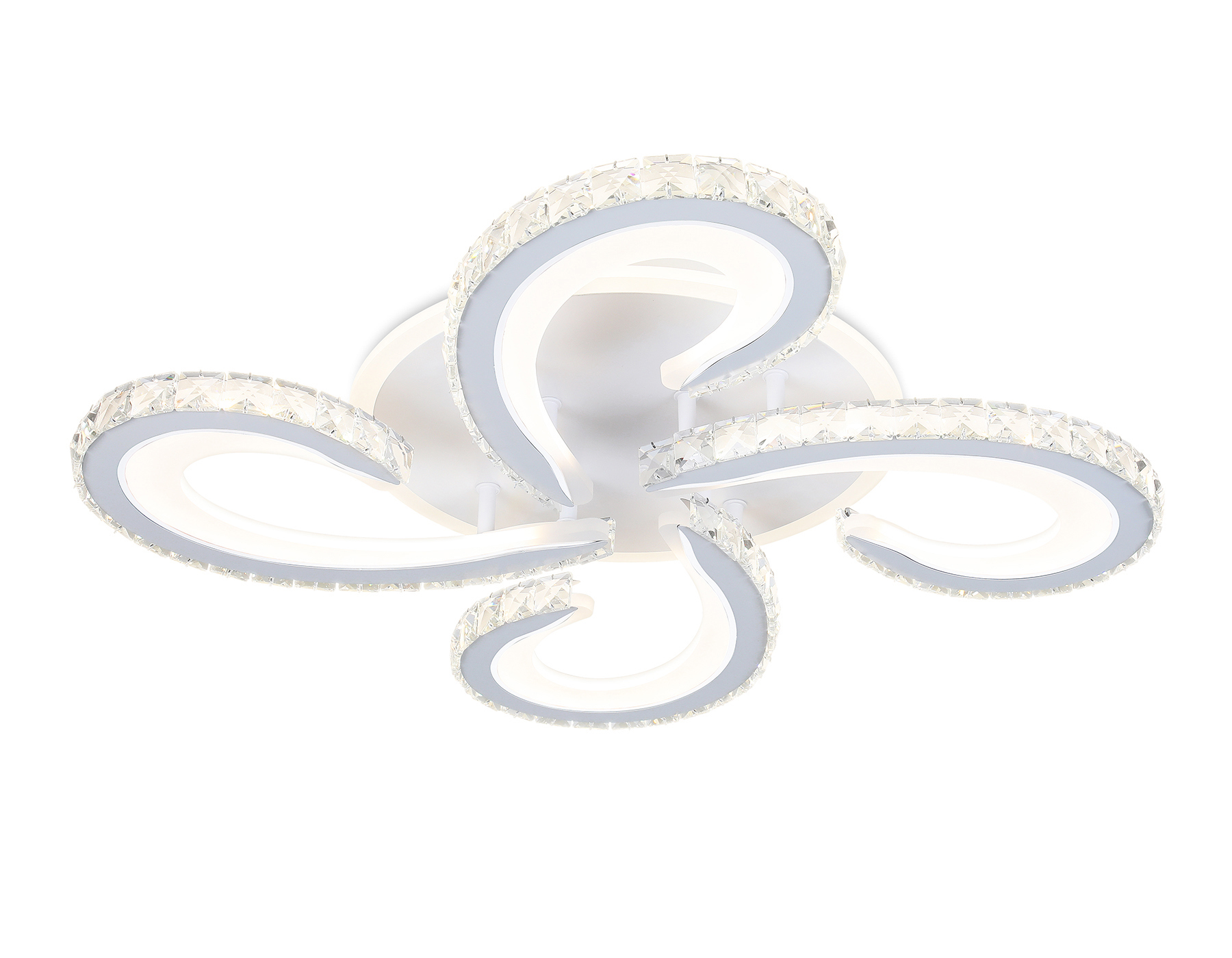 Изображение товара Люстра потолочная светодиодная Ambrella Light Ice с пультом управление, 20 м² Изображение товара Люстра потолочная светодиодная Ambrella Light Ice с пультом управление, 20 м²
