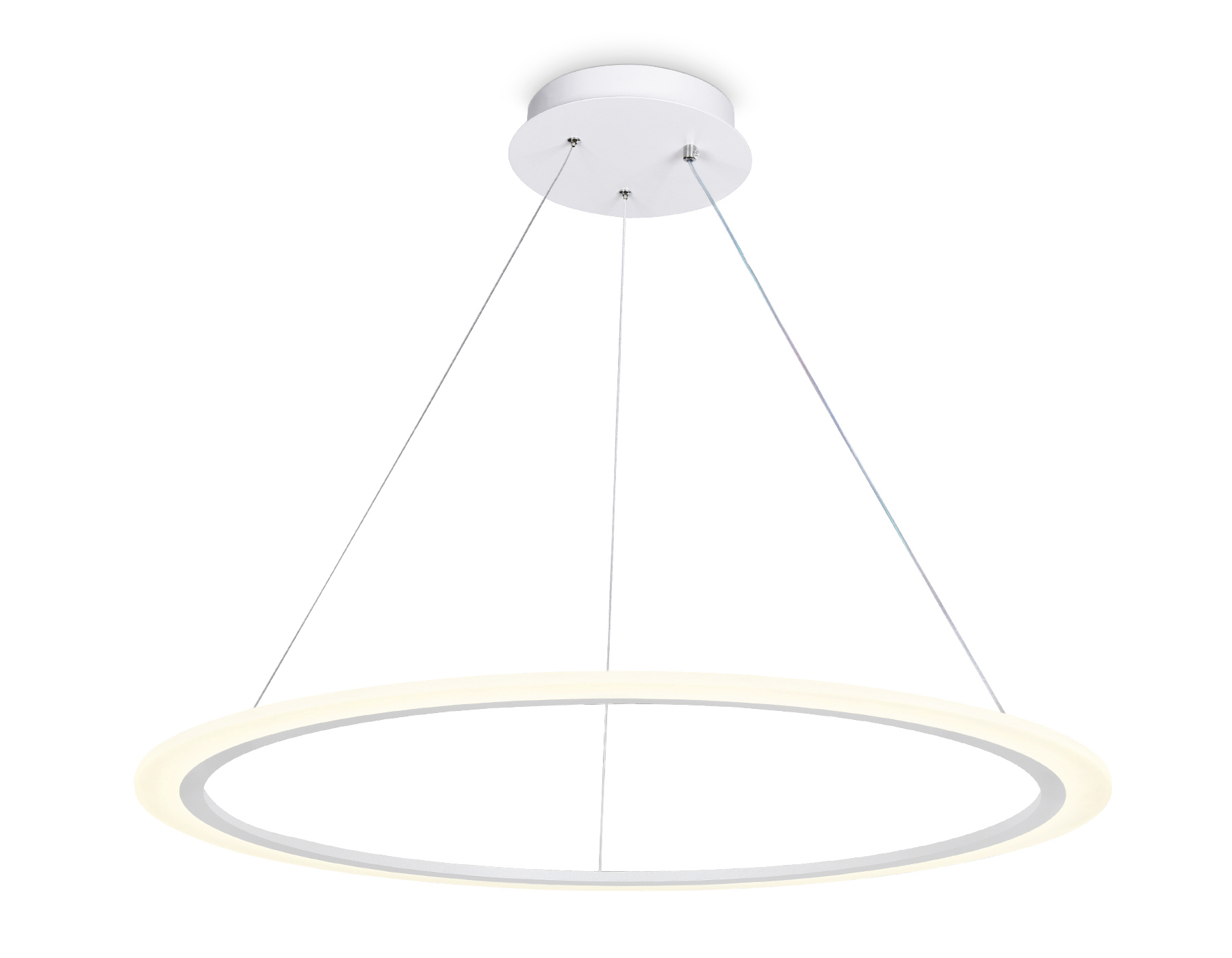 Изображение товара Люстра подвесная светодиодная Ambrella Light Acrylica AMBR_FA4345 с пультом управления 28 м² регулируемый белый свет цвет белый