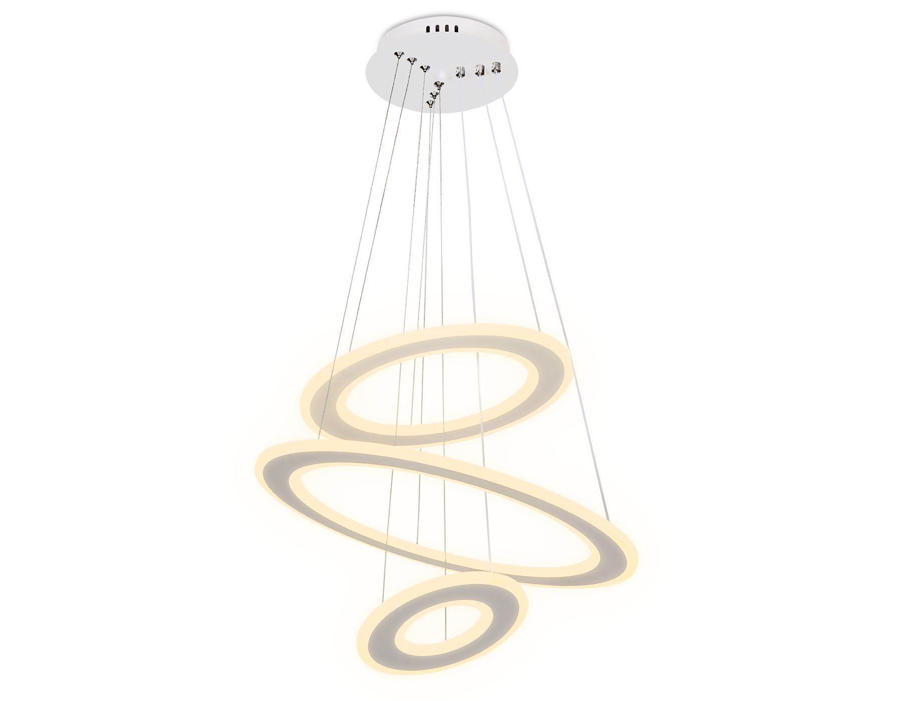 Изображение товара Подвесной светодиодный светильник Ambrella Light Acrylica FA432 10 м² белый