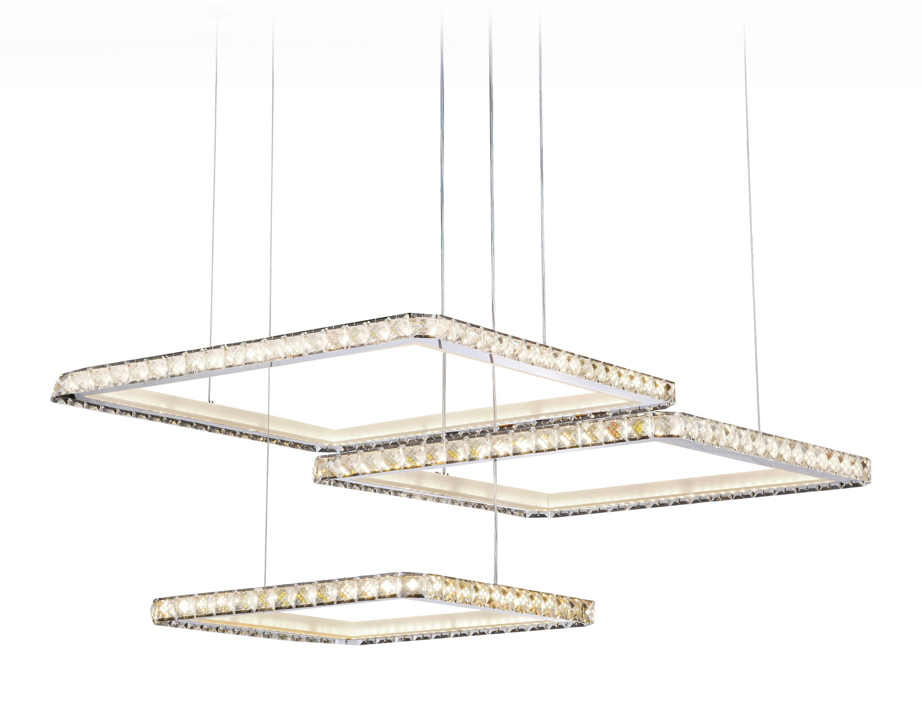 Изображение товара Люстра подвесная Ambrella Light Acrylica с пультом управления