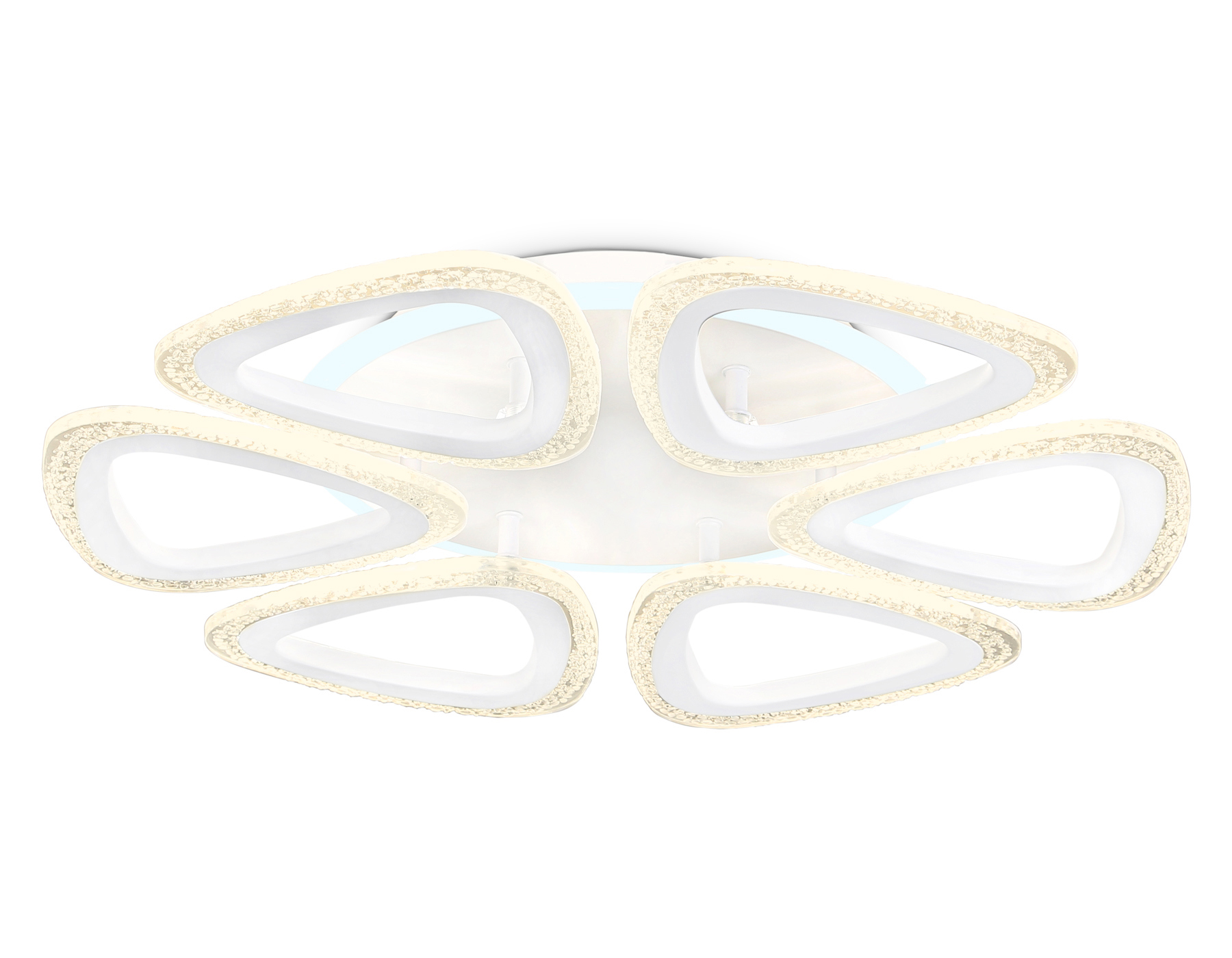 Изображение товара Люстра потолочная светодиодная Ambrella Light AMBR_FA4518 Acrylica с пультом управления 14 м² регулируемый белый свет цвет белый Изображение товара Люстра потолочная светодиодная Ambrella Light AMBR_FA4518 Acrylica с пультом управления 14 м² регулируемый белый свет цвет белый