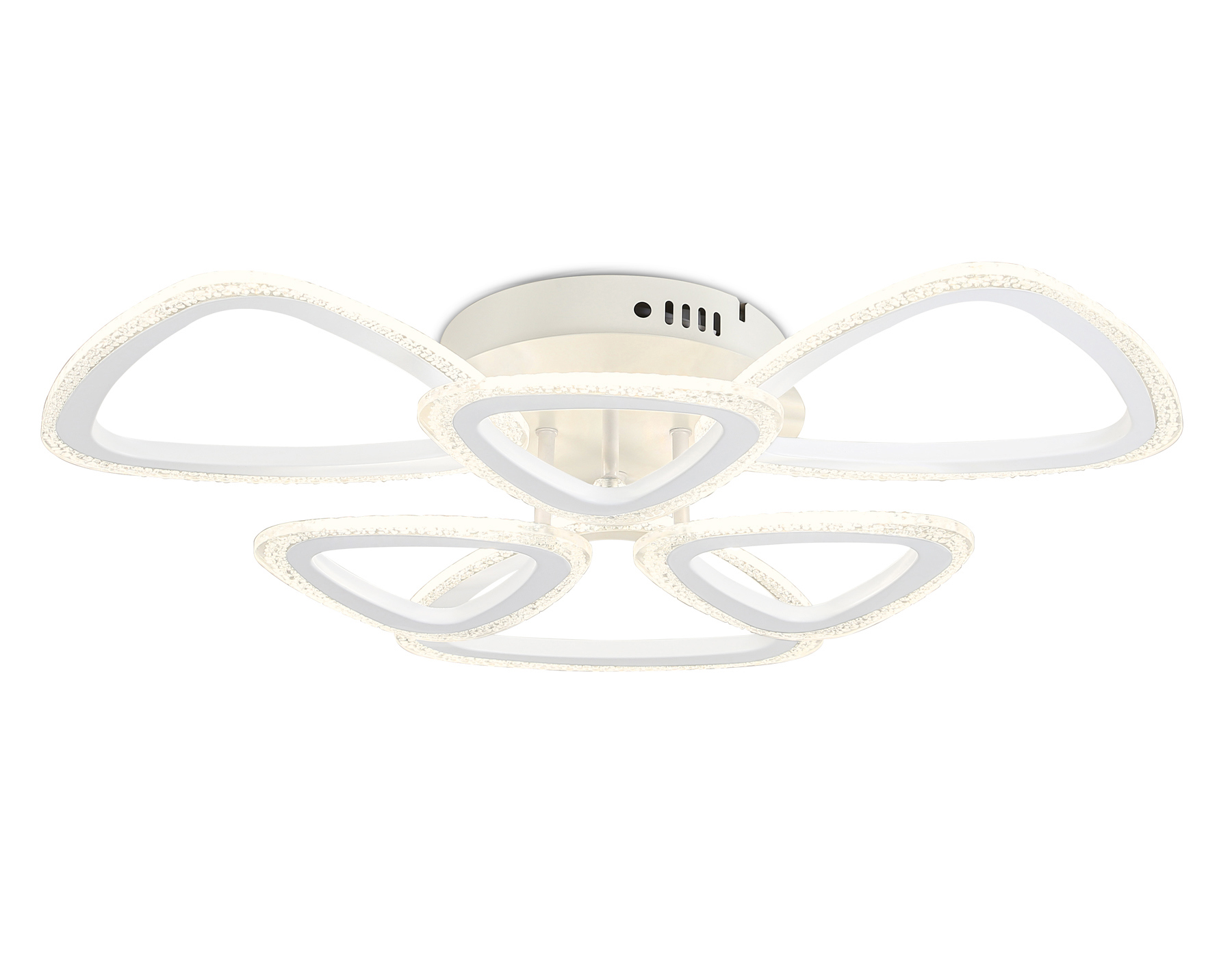 Изображение товара Люстра потолочная светодиодная Ambrella Light AMBR_FA4512 Acrylica с пультом управления 20 м² регулируемый белый свет цвет белый Изображение товара Люстра потолочная светодиодная Ambrella Light AMBR_FA4512 Acrylica с пультом управления 20 м² регулируемый белый свет цвет белый