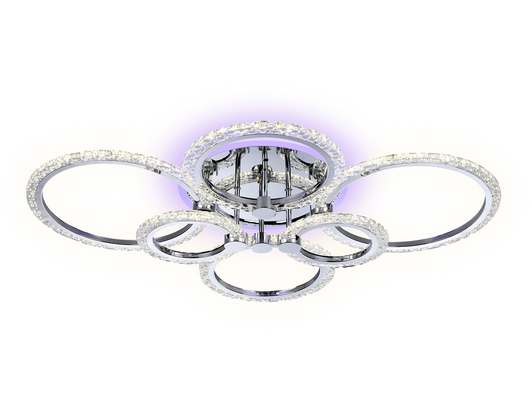 Изображение товара Люстра потолочная светодиодная Ambrella Light AMBR_FA413 с пультом управления Изображение товара Люстра потолочная светодиодная Ambrella Light AMBR_FA413 с пультом управления