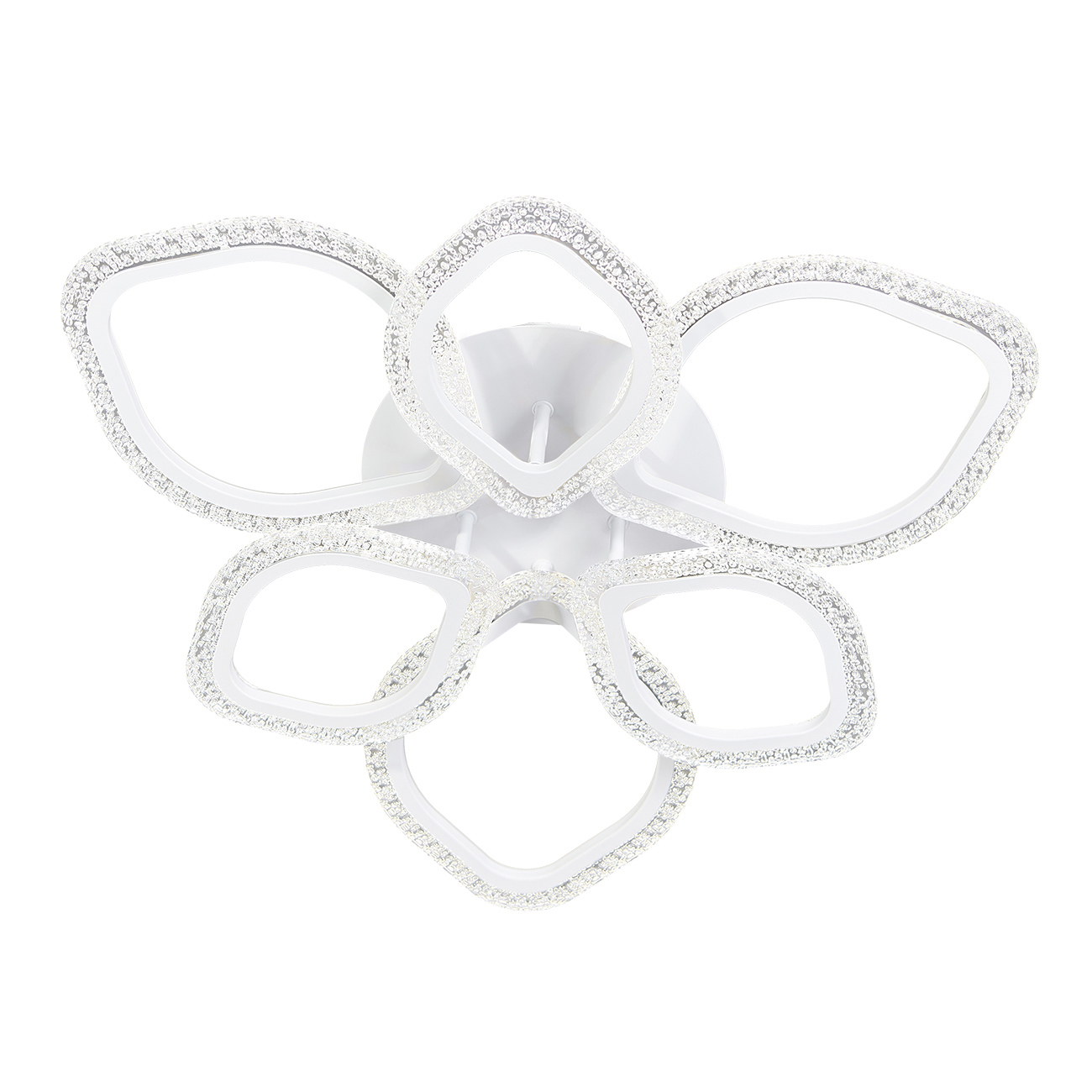 Изображение товара Люстра потолочная светодиодная Escada ESC_10251_6LED Bubble с пультом управления 16.7 м² регулируемый белый свет цвет белый