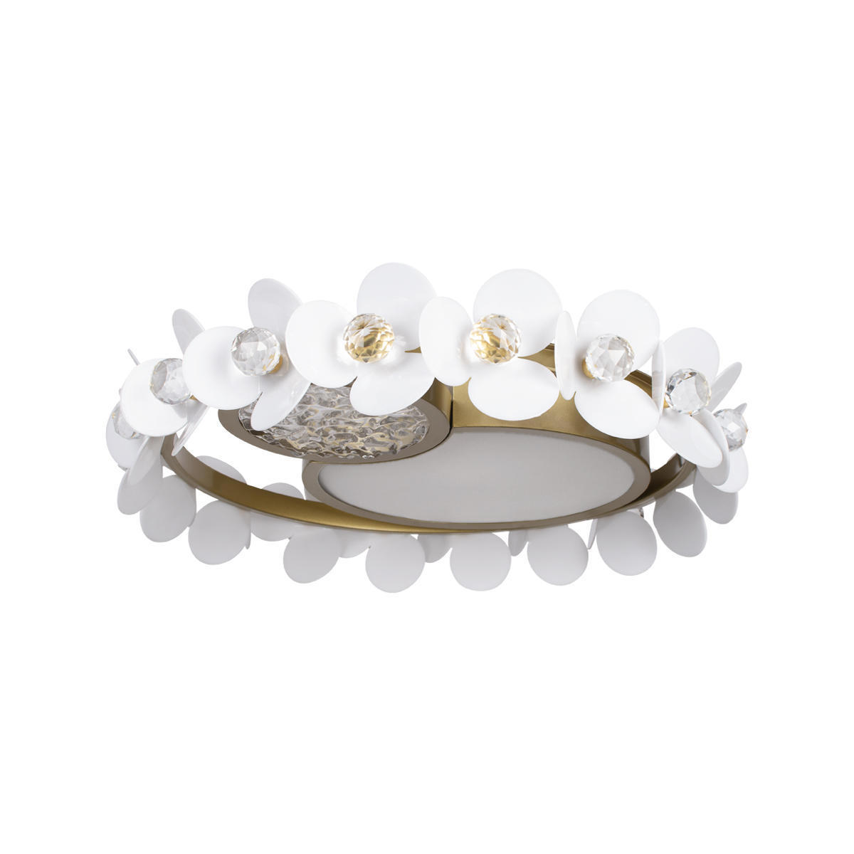 Изображение товара Люстра потолочная светодиодная Loft It Bride Lf_10173 8.05 м² теплый белый (желтый) свет цвет золото