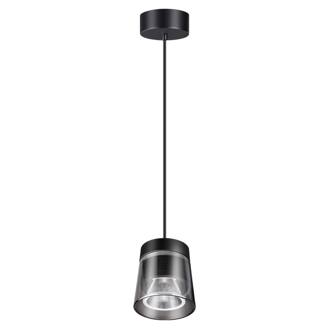Изображение товара Светильник подвесной светодиодный Novotech Artik Nv_358647 8 м² нейтральный белый черный