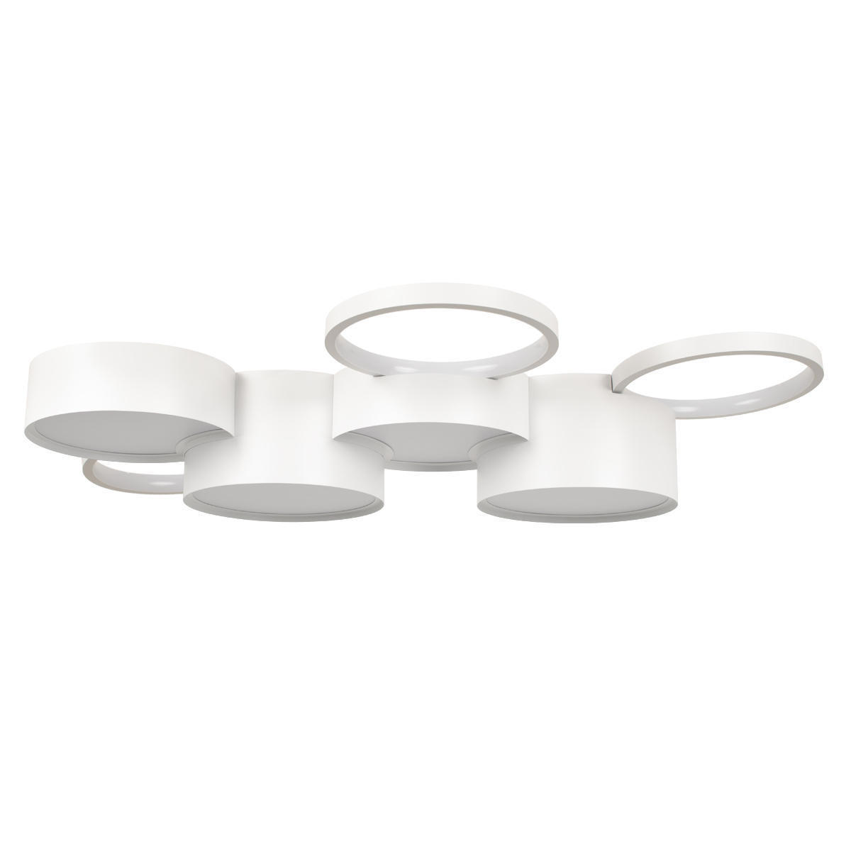 Изображение товара Люстра потолочная светодиодная Loft It Pin 10317/7 White 14 м² теплый белый свет