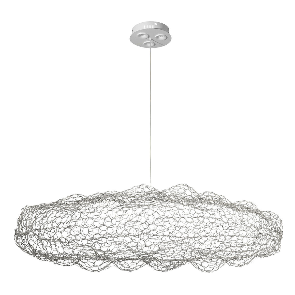 Изображение товара Светильник подвесной светодиодный Loft It Cloud Lf_10247_1500_white 11.7 м² теплый белый (желтый) свет цвет белый