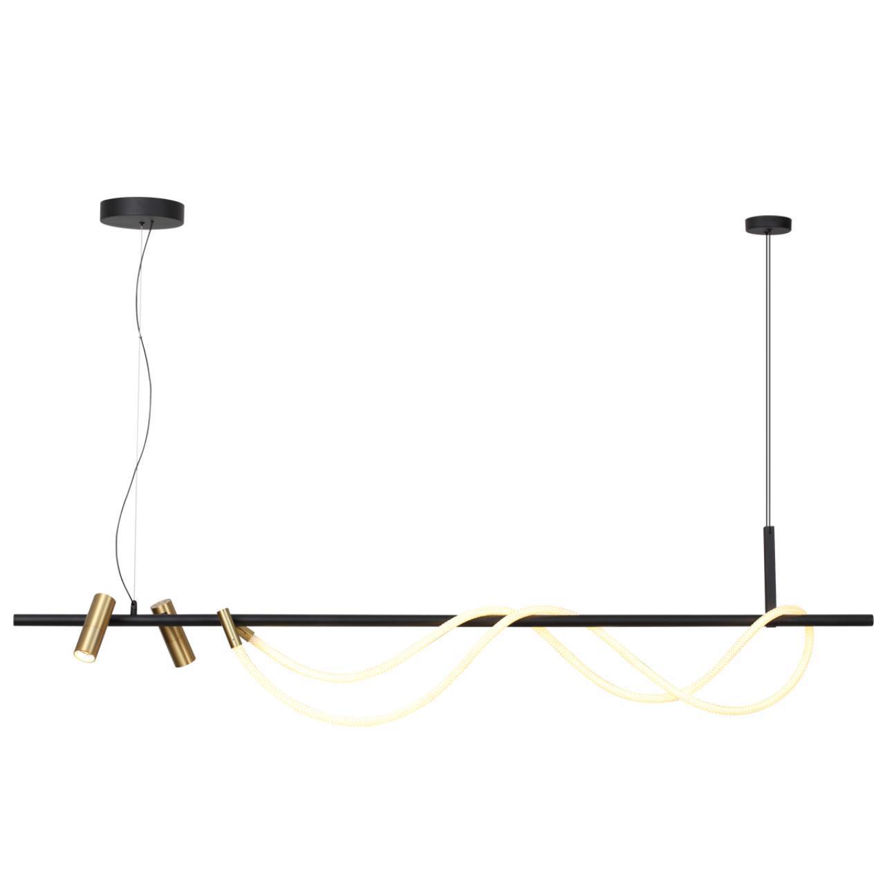Изображение товара Светильник подвесной светодиодный Odeon Light Od_4397_40l черный