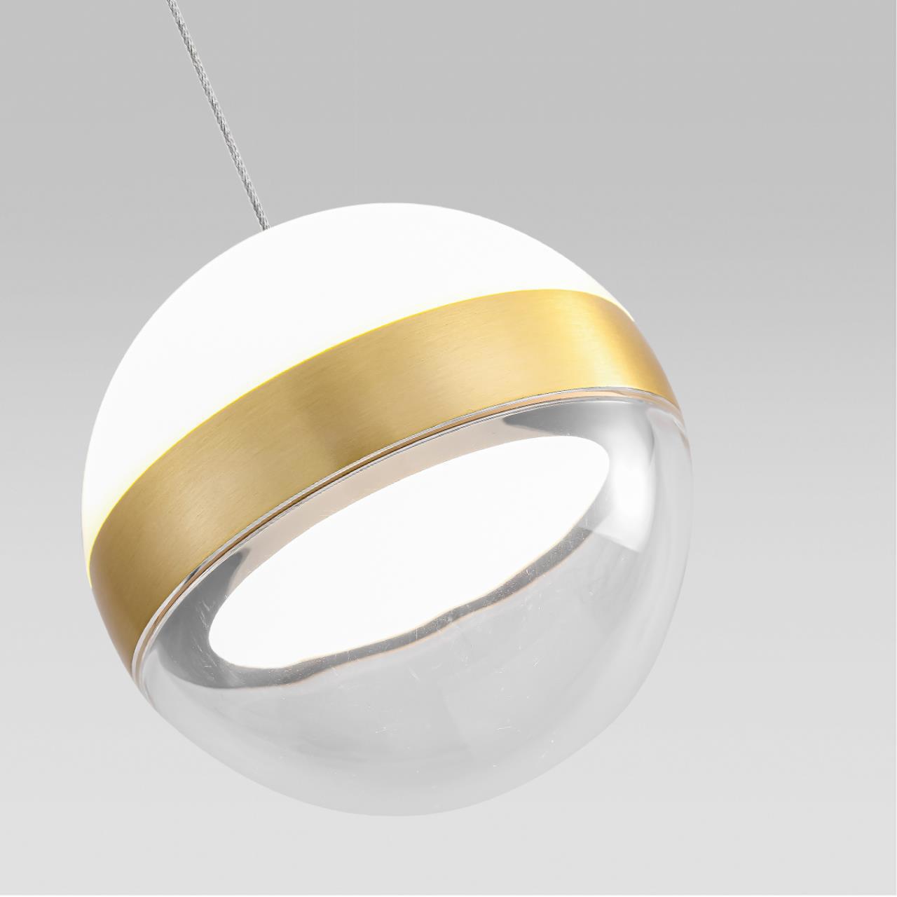 Изображение товара Светильник подвесной светодиодный Odeon Light Roni 5036/9L нейтральный белый бронза