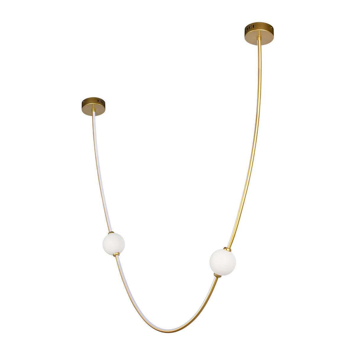 Изображение товара Светильник подвесной светодиодный Loft It Embrace Lf_10242_800_gold 11.7 м² теплый белый (желтый) свет цвет белый