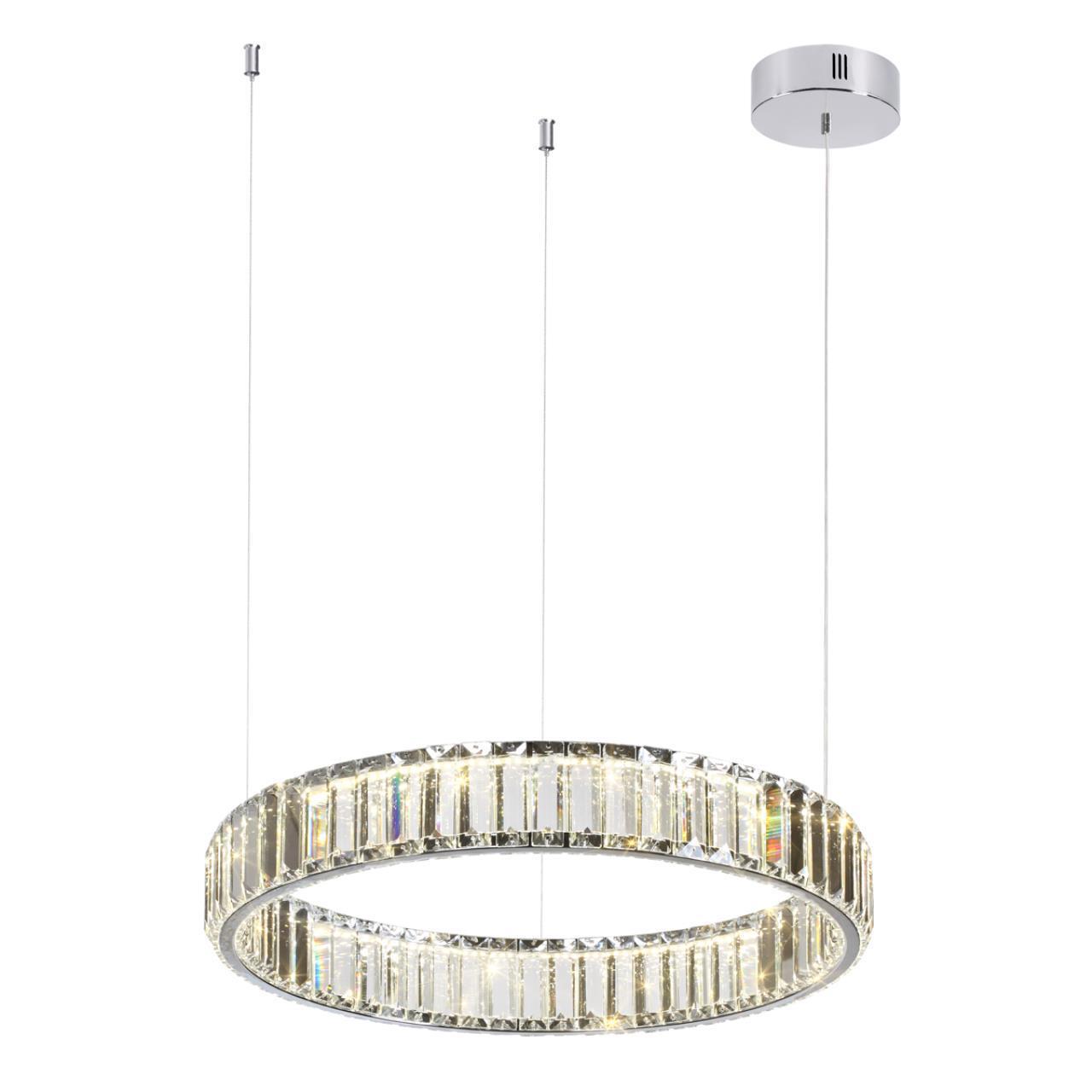 Изображение товара Светильник подвесной светодиодный Odeon Light Od_4930_30l 12 м² нейтральный белый свет цвет хром