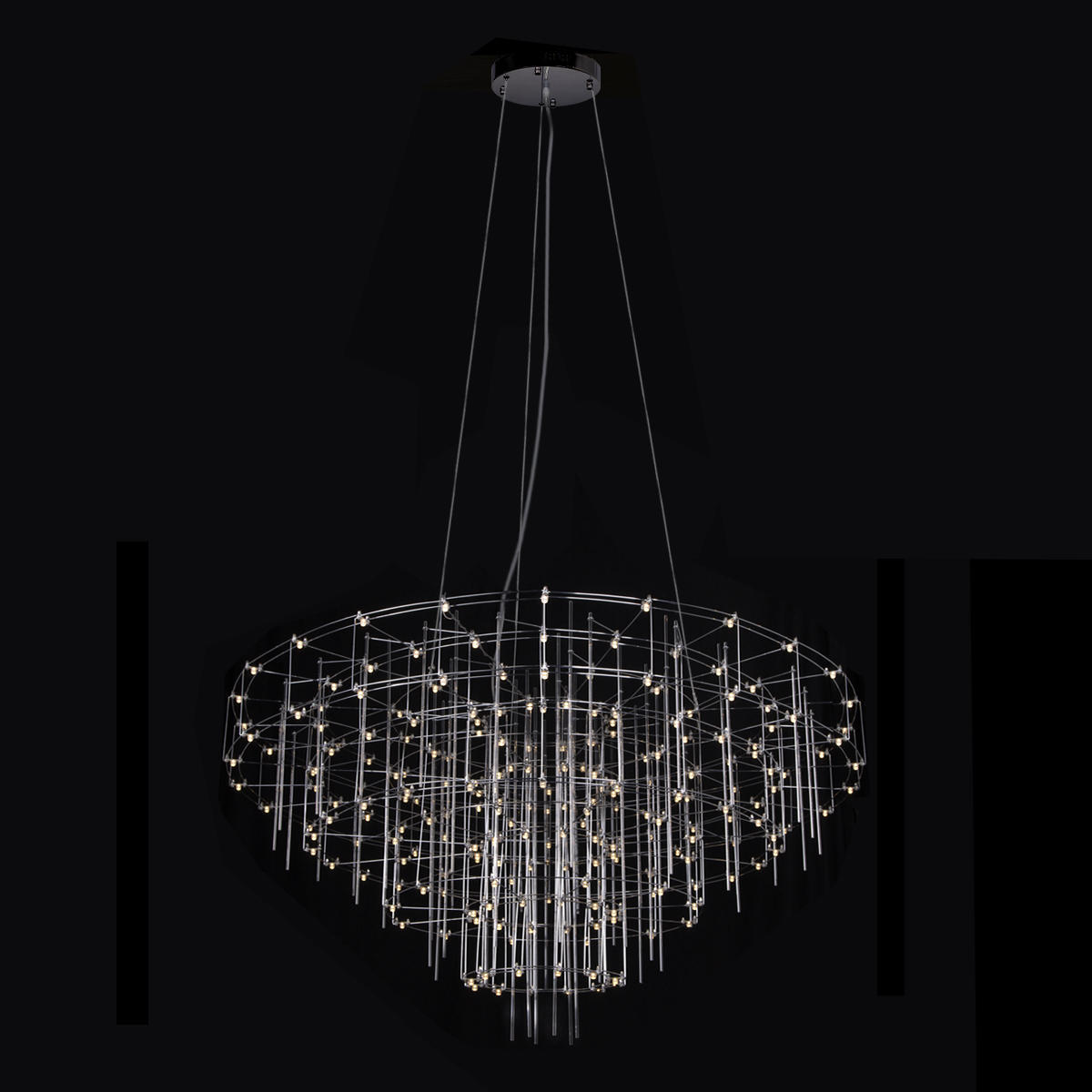 Изображение товара Люстра подвесная светодиодная Loft It Spy Lf_10258_800 9.53 м² теплый белый (желтый) свет цвет хром Изображение товара Люстра подвесная светодиодная Loft It Spy Lf_10258_800 9.53 м² теплый белый (желтый) свет цвет хром