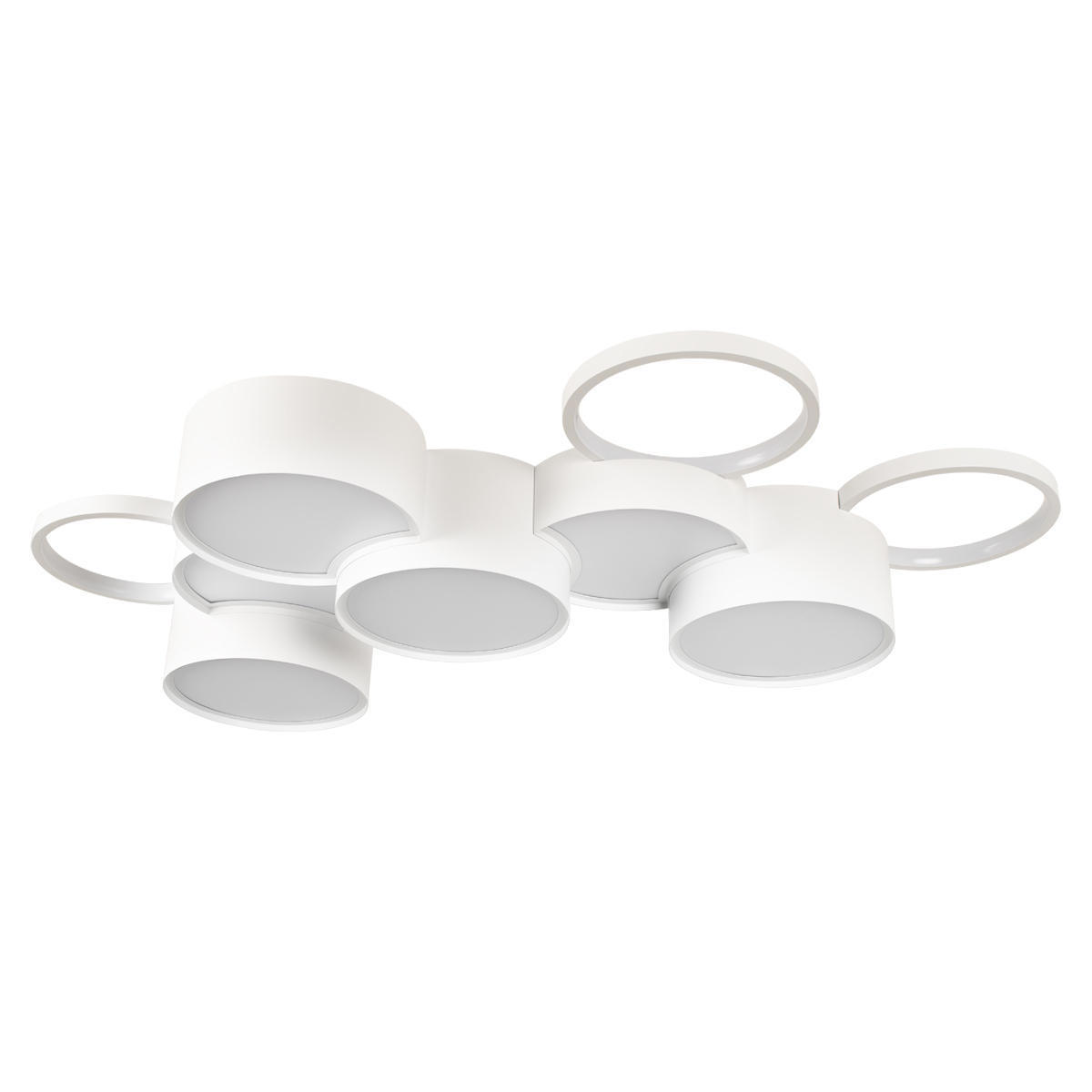 Изображение товара Люстра потолочная светодиодная Loft It Pin Lf_10317_9_white 18 м² теплый белый (желтый) свет цвет белый