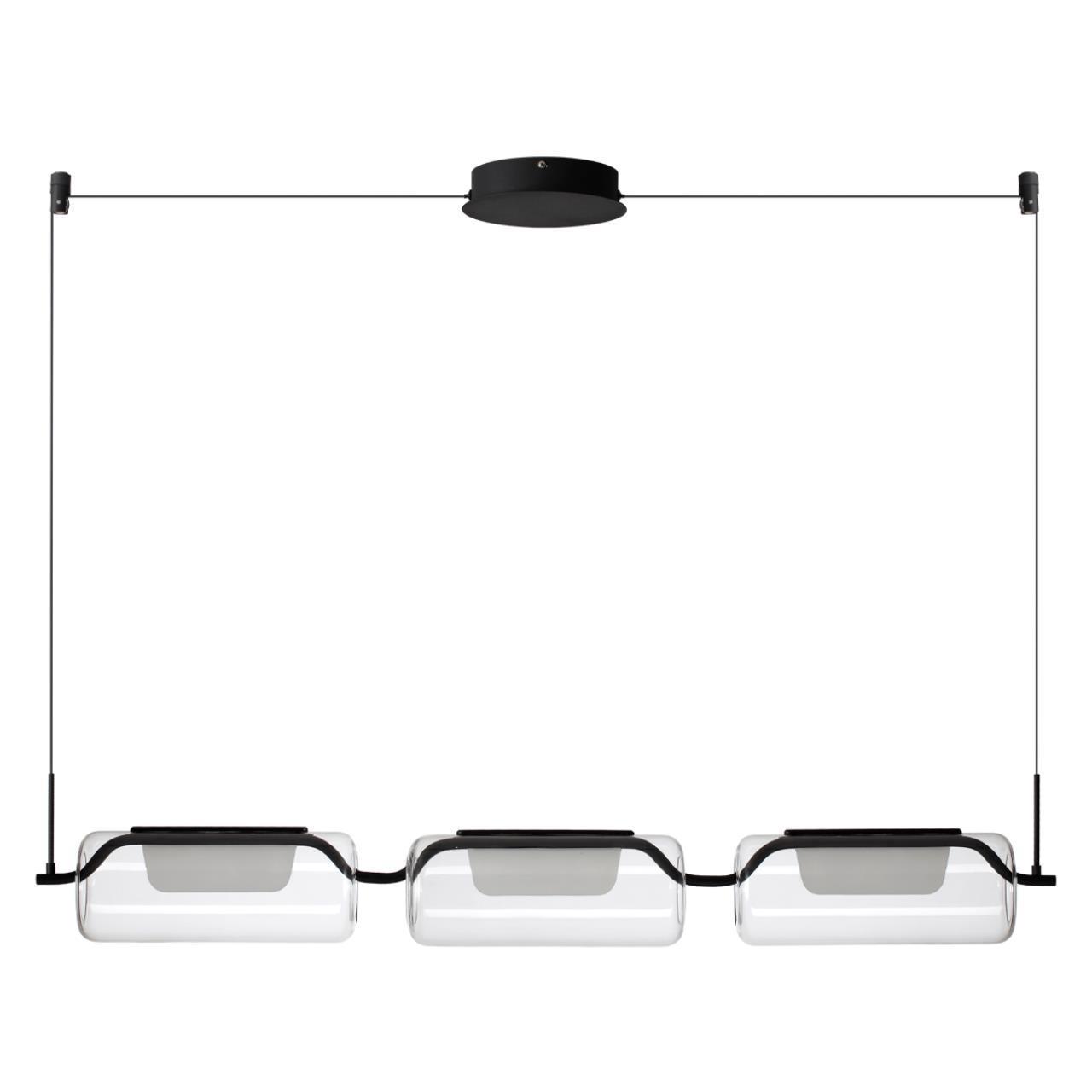Изображение товара Люстра подвесная светодиодная Odeon Light Od 5003 30L 9 м² черный стиль современный