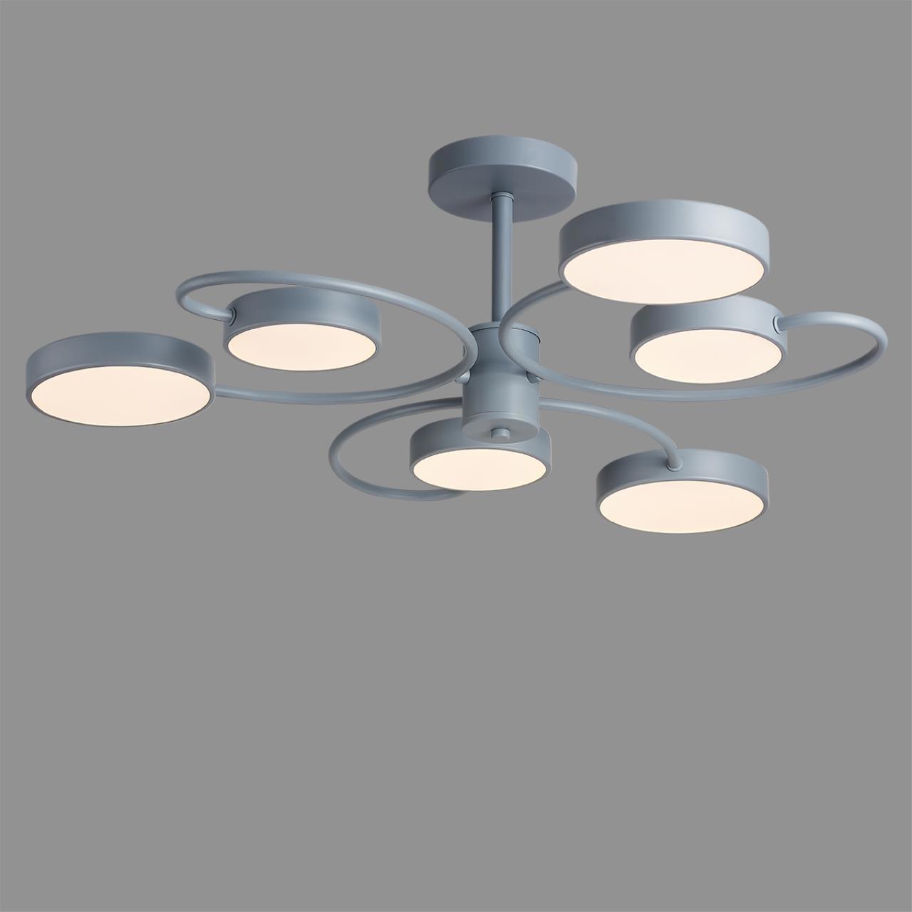 Изображение товара Люстра на штанге светодиодная Lumion LMN 5656 90CL 14 м² регулируемый серый