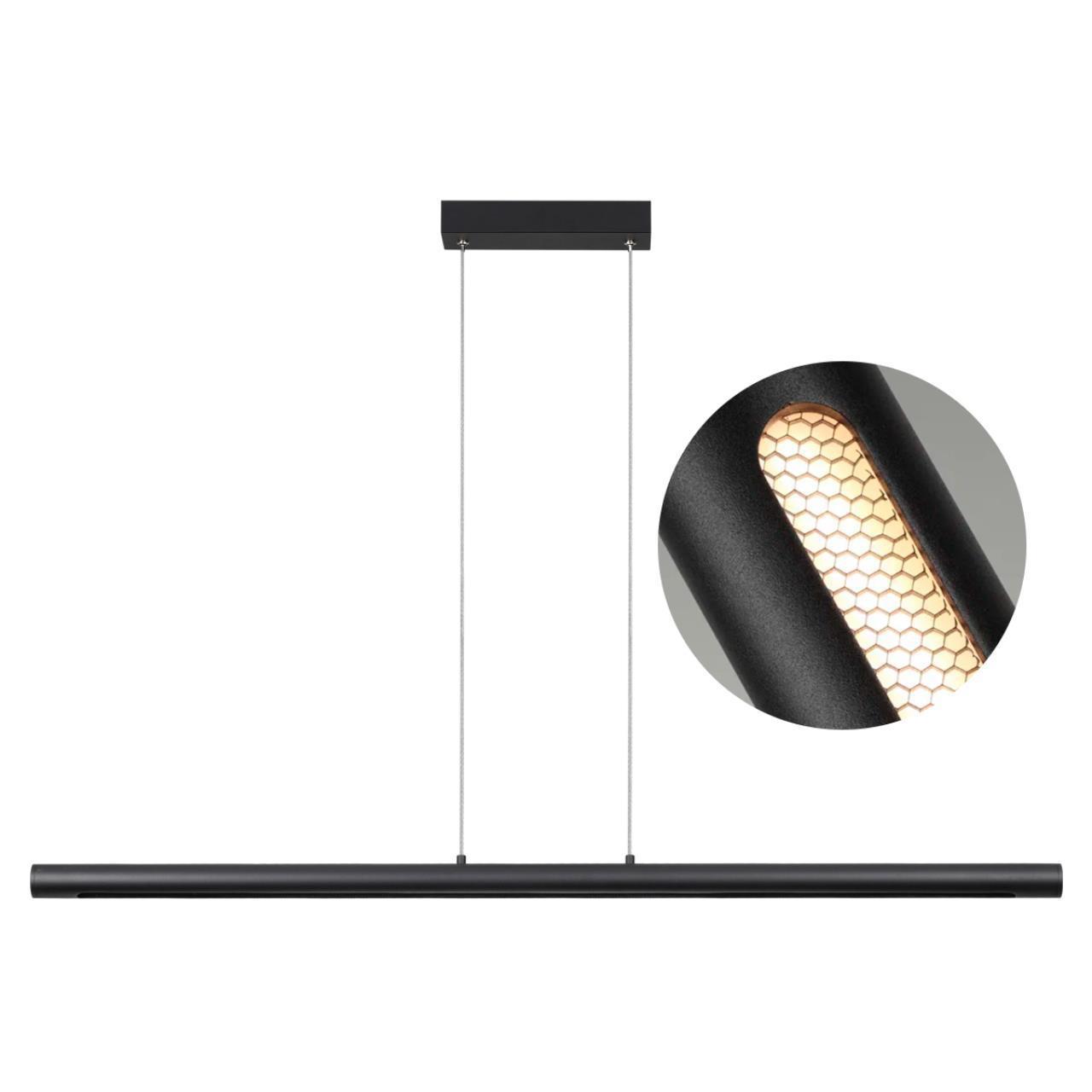 Изображение товара Светильник подвесной светодиодный Odeon Light Od_6643_45l 12 м² теплый белый (желтый) свет цвет черный