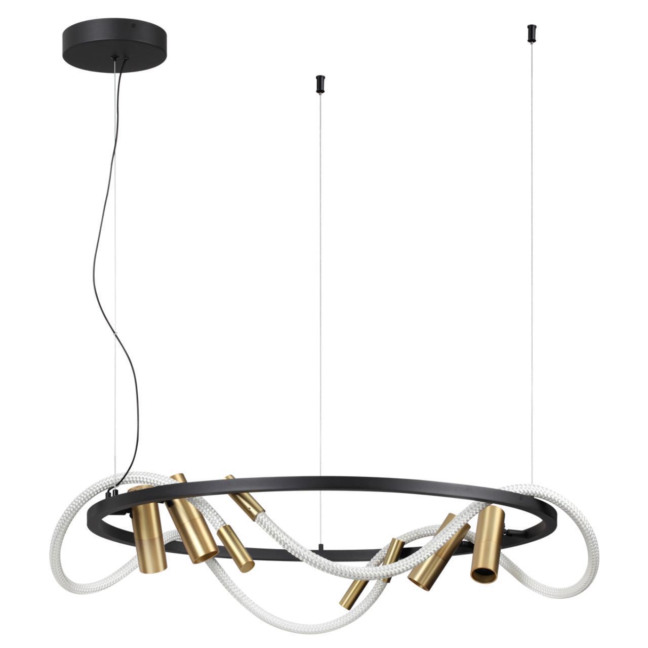 Изображение товара Светильник подвесной светодиодный Odeon Light Od_4397_55l 18 м² нейтральный белый свет цвет черный