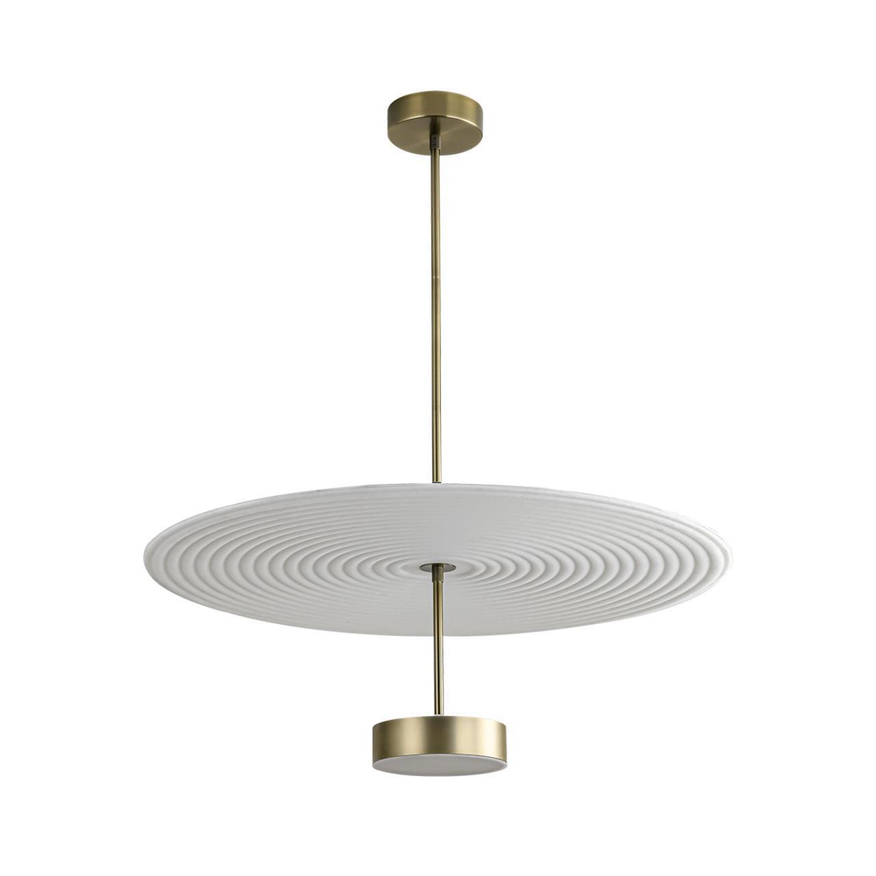Изображение товара Люстра на штанге светодиодная Odeon Light Felt Od_7035_20cl 6 м² теплый белый (желтый) свет цвет белый/серый Изображение товара Люстра на штанге светодиодная Odeon Light Felt Od_7035_20cl 6 м² теплый белый (желтый) свет цвет белый/серый