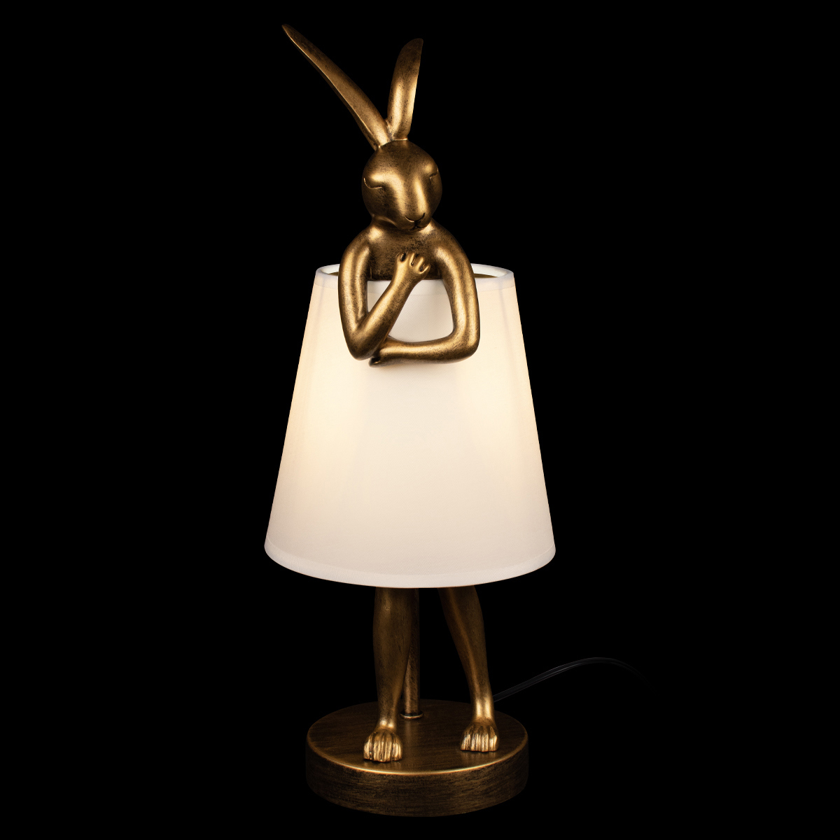 Изображение товара Настольная лампа Loft It Lapine Lf_10315_awhite цвет жёлтый/золотой Изображение товара Настольная лампа Loft It Lapine Lf_10315_awhite цвет жёлтый/золотой