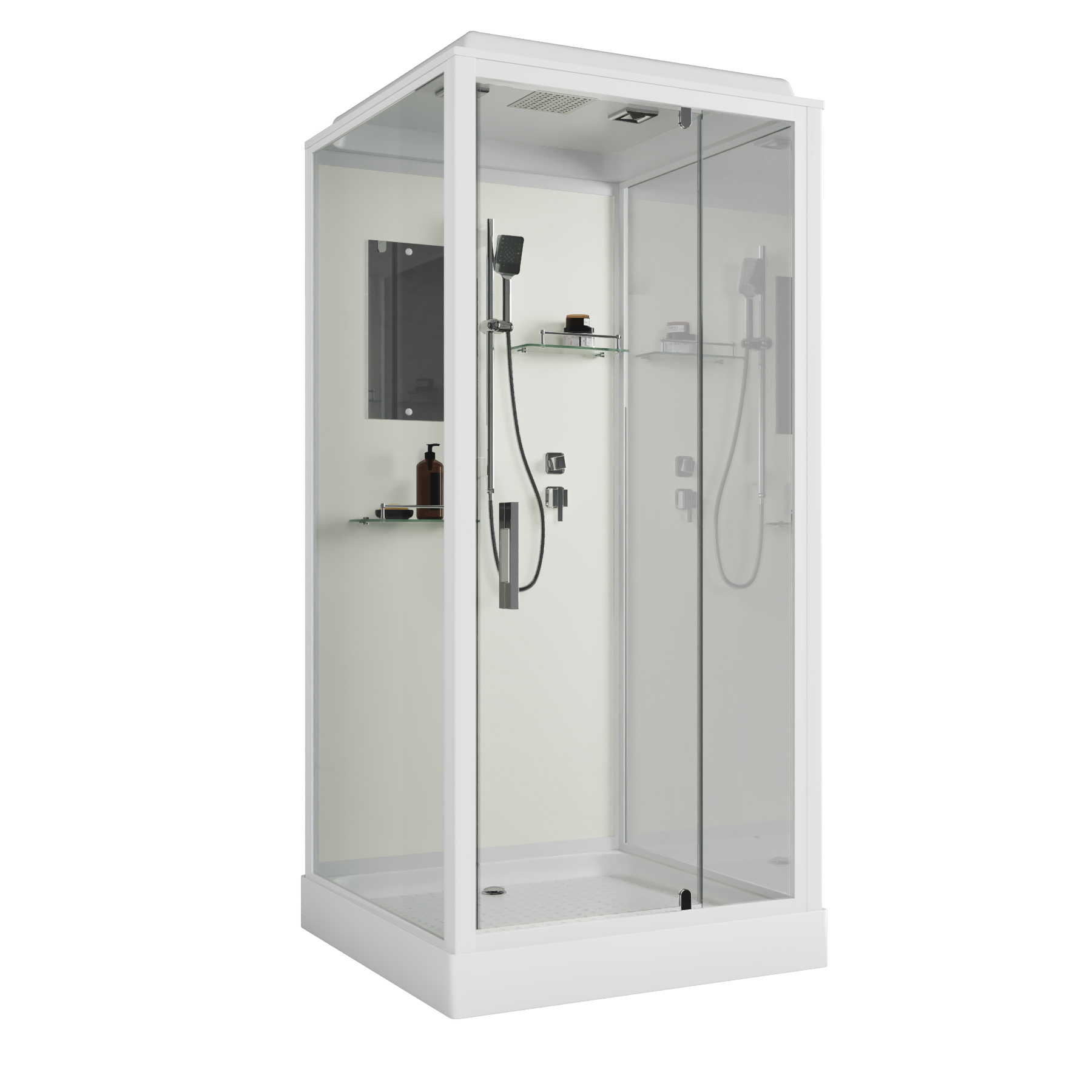Изображение товара Душевая кабина Niagara Standart ST80/15Q 80x80 с распашной дверью и акриловым поддоном Изображение товара Душевая кабина Niagara Standart ST80/15Q 80x80 с распашной дверью и акриловым поддоном