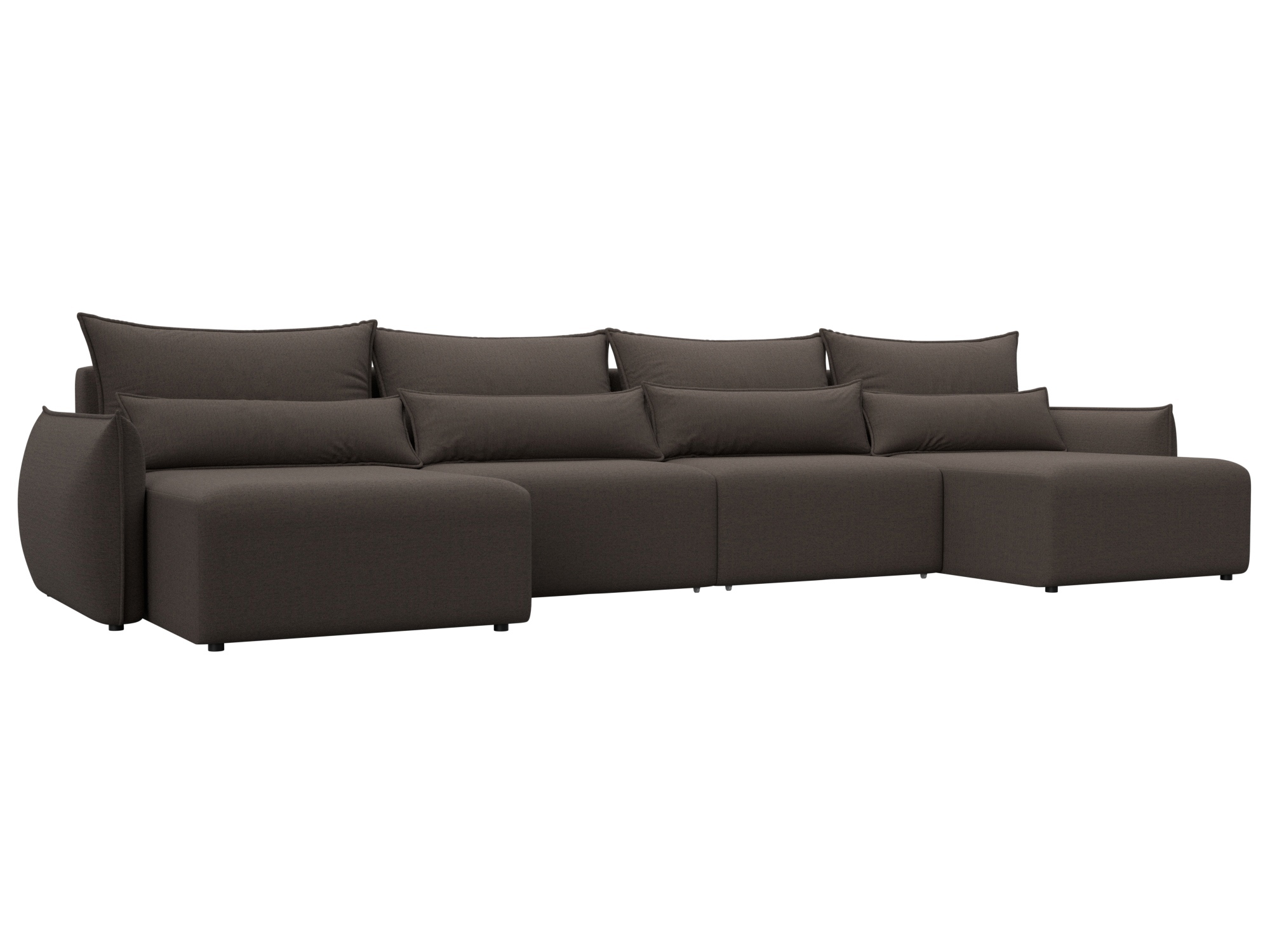 Изображение товара П-образный диван Лига-051 НПБ Лонг 420x96x160 см с механизмом Еврокнижка