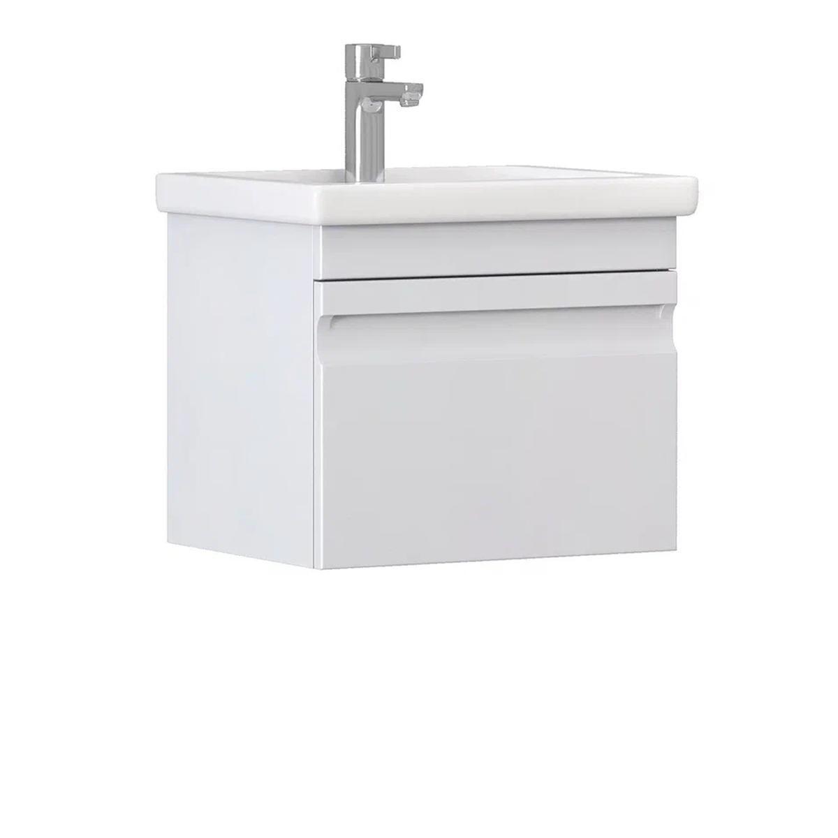 Изображение товара Тумба с раковиной VIGO Holly 038 50 см белая Изображение товара Тумба с раковиной VIGO Holly 038 50 см белая