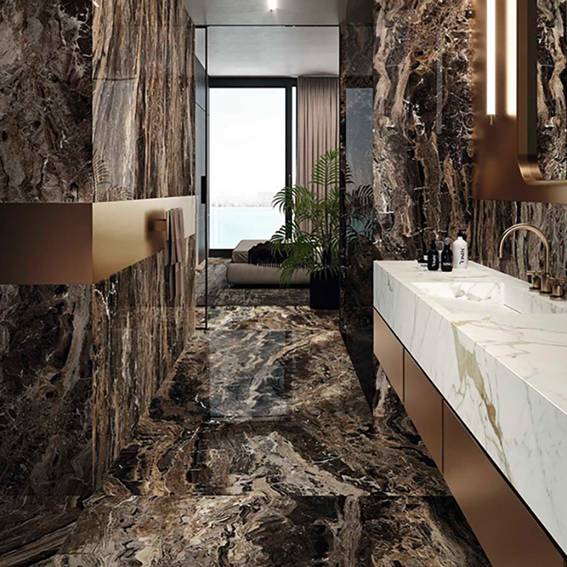 Изображение товара Керамогранит MARAZZI Allmarble MMAK 60x120 см коричневый глянцевый Изображение товара Керамогранит MARAZZI Allmarble MMAK 60x120 см коричневый глянцевый