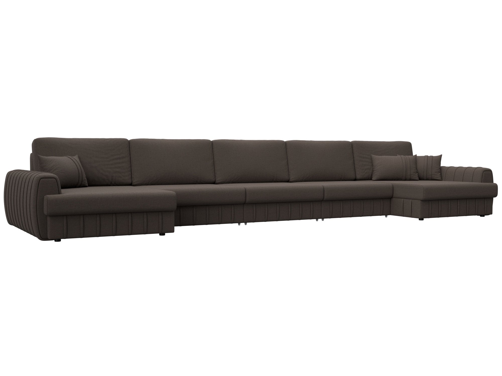 Изображение товара П-образный диван Лига-057 НПБ МегаЛонг с механизмом еврокнижка